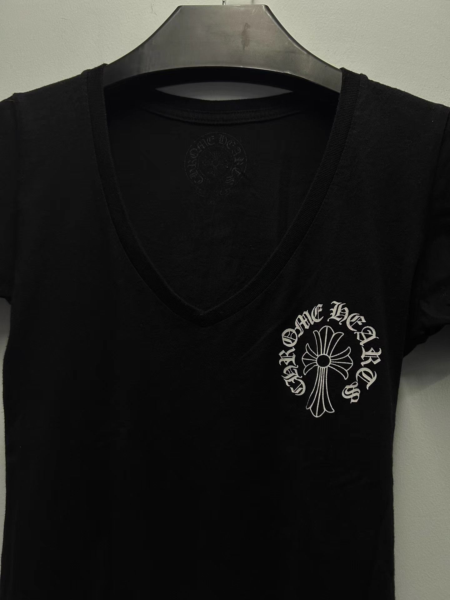 Chrome Hearts Chrome Hearts Dark Pattern Cross Short Sleeve Tee Size US XS / EU 42 / 0 - 5 Thumbnail
