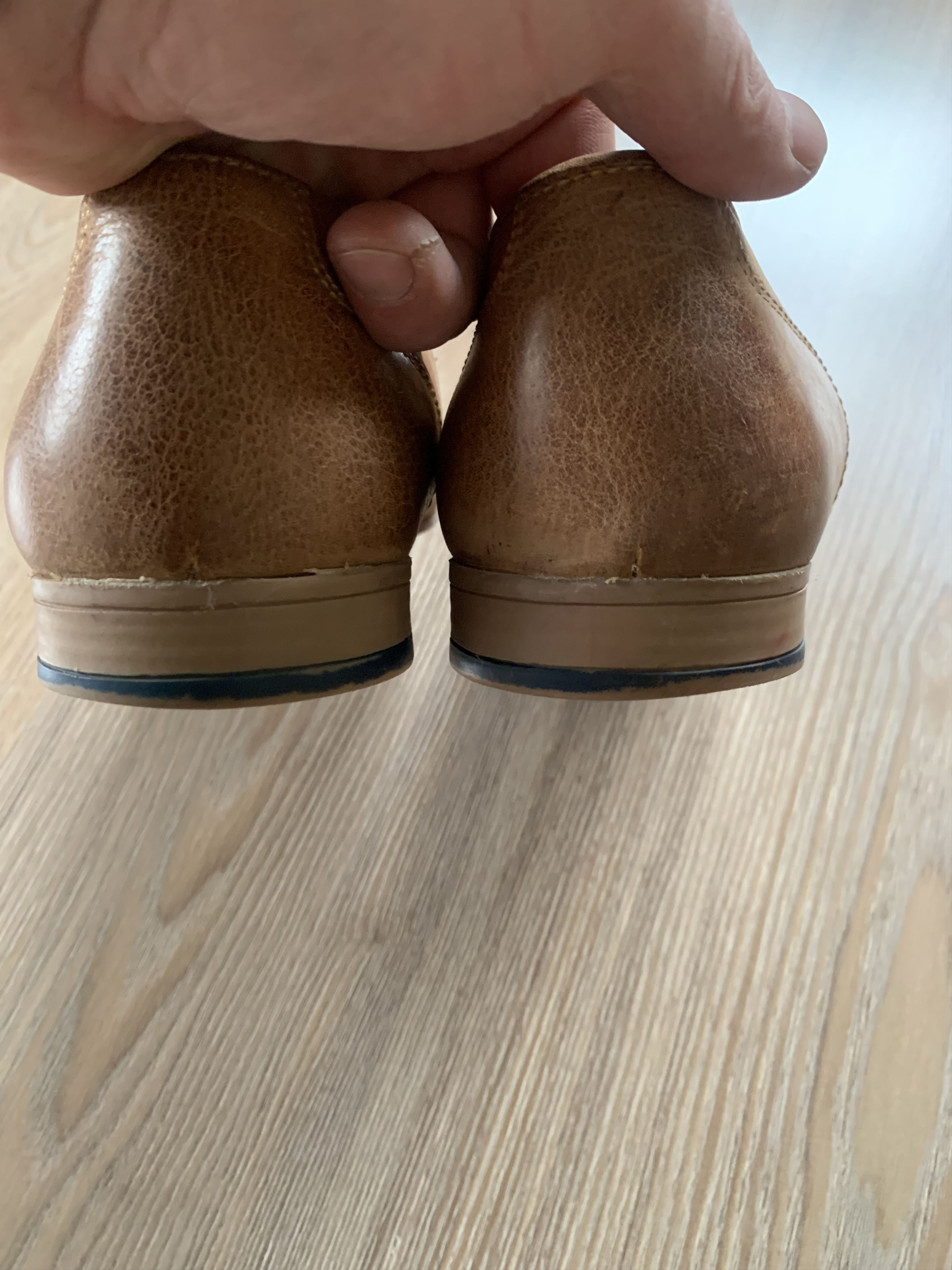 Kurt Geiger Kurt Geiger Tan Leather Tassel Loafers Size US 11 / EU 44 - 8 Thumbnail