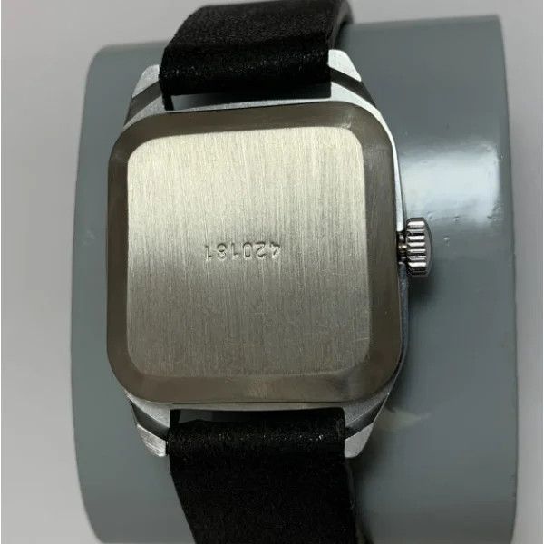 Vintage Rare vintage Men's watch Raketa Rectangular USSR Size ONE SIZE - 3 Thumbnail