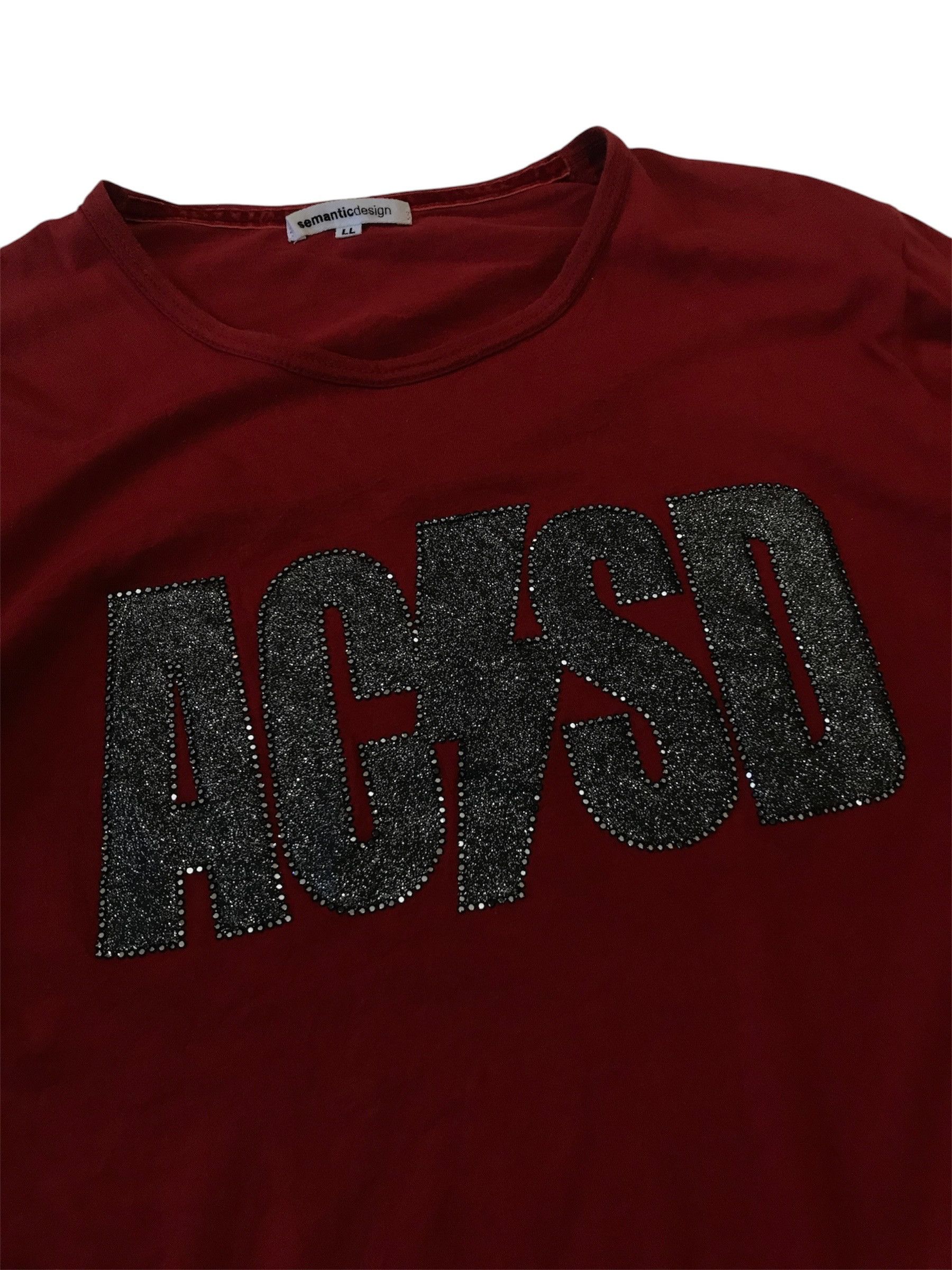 semanticdesign Semantic Design "ACSD" Grunge Sequins Long Sleeve Size US M / EU 48-50 / 2 - 2 Thumbnail