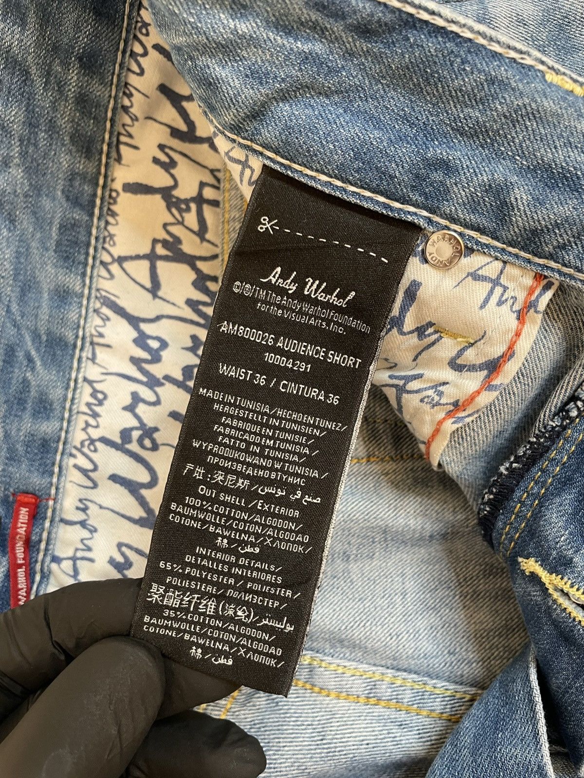 Andy Warhol Andy Warhol x Pepe Jeans denim blue shorts Size US 36 / EU 52 - 6 Thumbnail
