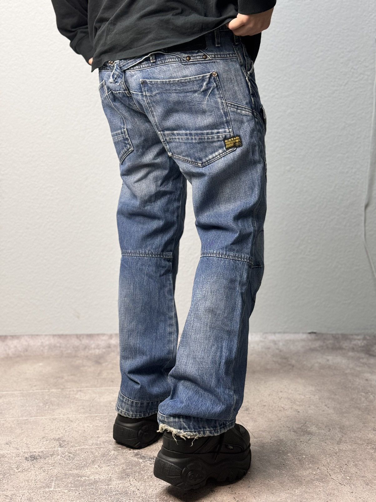 If Six Was Nine × Japanese Brand × Yohji Yamamoto VTG Yohji Yamamoto Junya Watanabe Style Bondage Cargo Pants Size US 30 / EU 46 - 11 Thumbnail