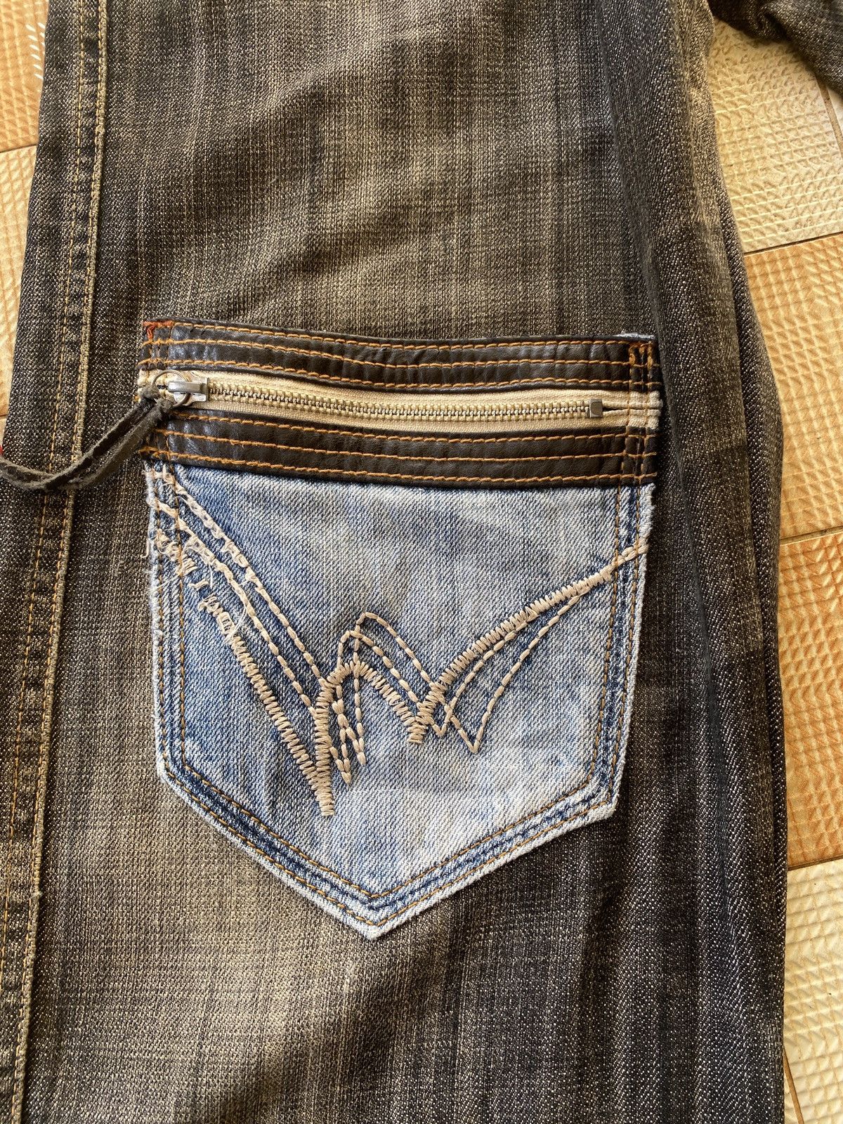 Japanese Brand Vintage juvenile delinquen multi pocket denim Size US 38 / EU 54 - 9 Thumbnail