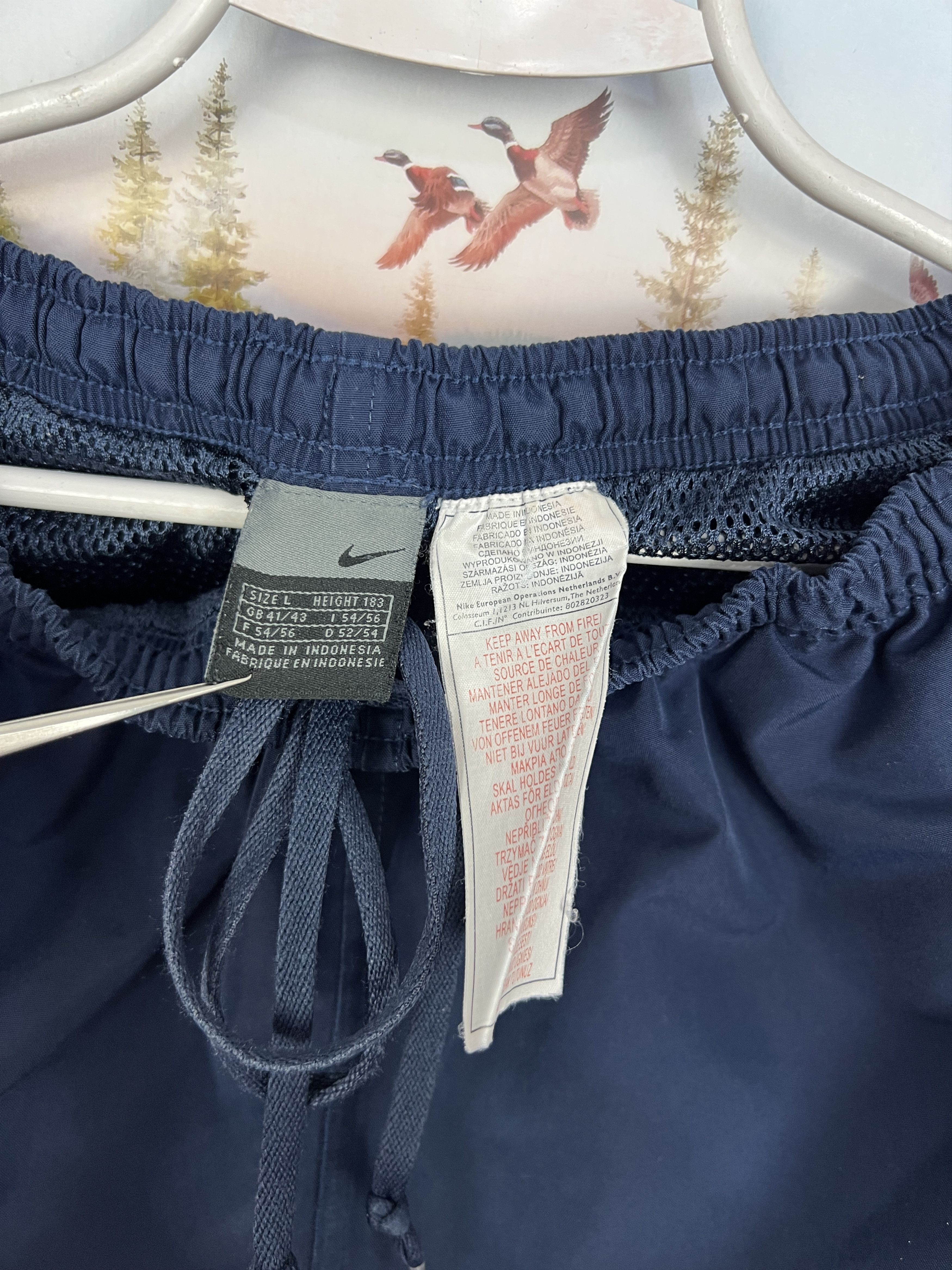 Nike Vintage Nike Inter MIlan Football Pants Soccer Sweatpants Size US 34 / EU 50 - 10 Thumbnail