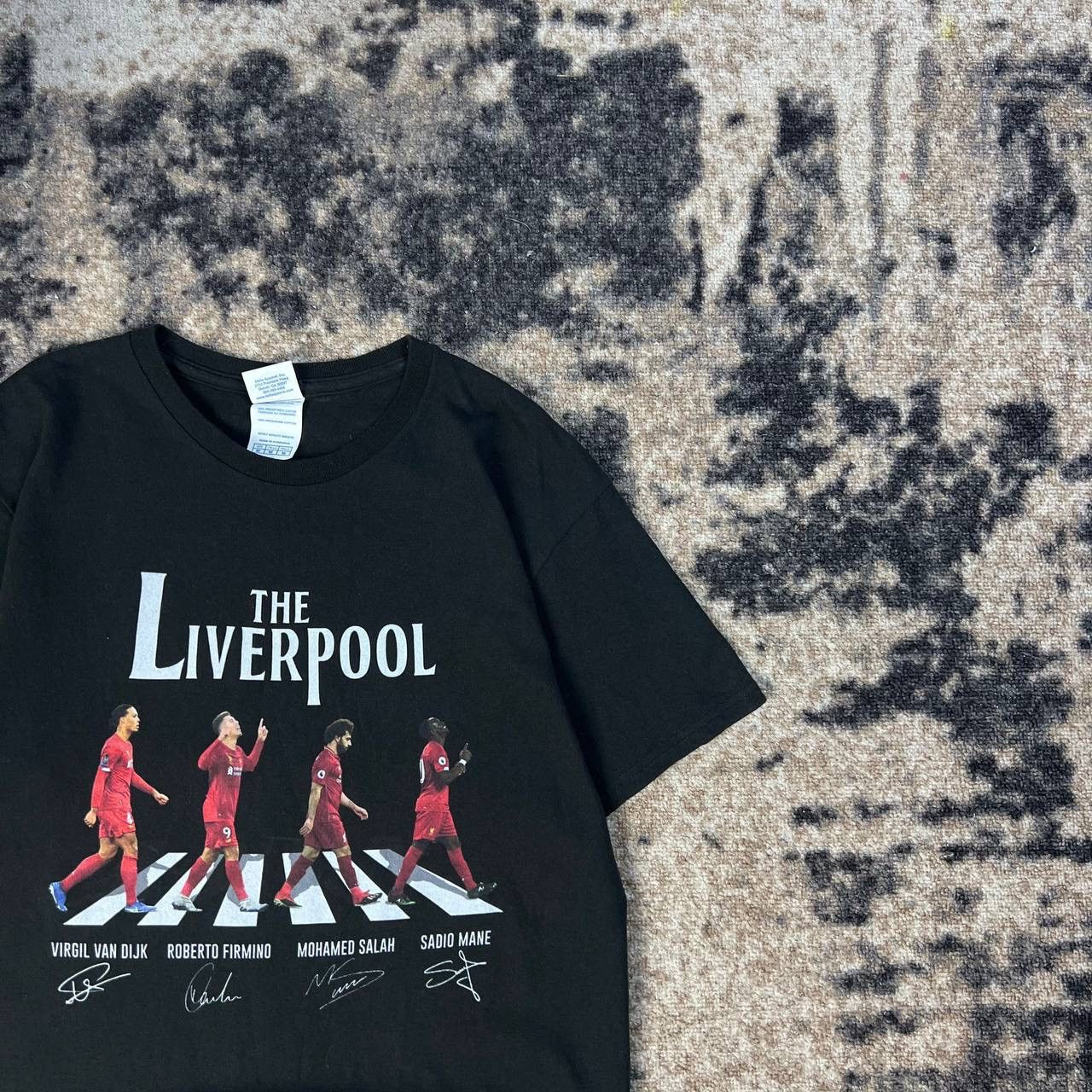 Vintage Liverpool Vintage Big Logo Soccer T-Shirt Size US M / EU 48-50 / 2 - 2 Thumbnail