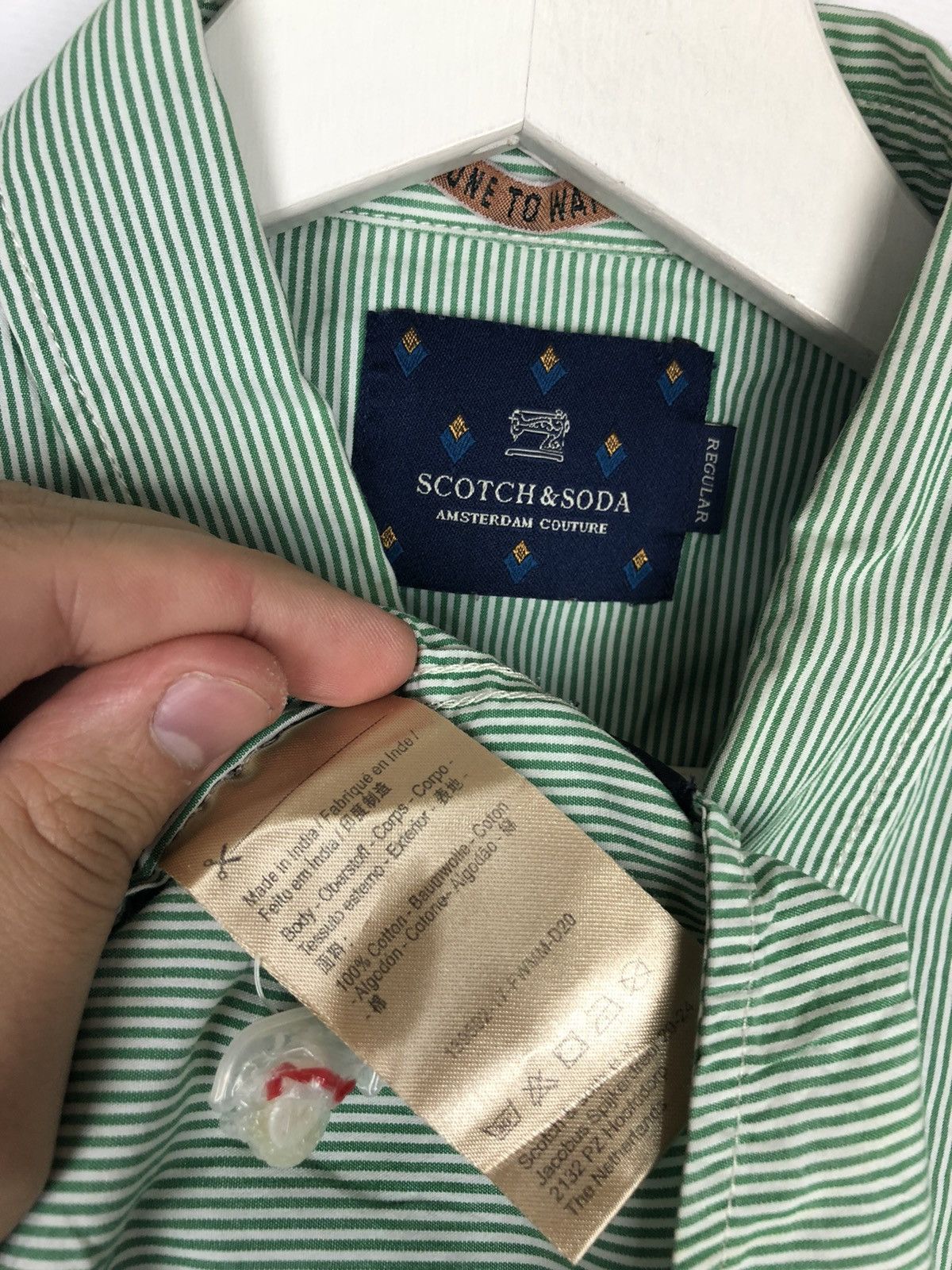 Scotch & Soda Scotch & Soda Shirt Amsterdam Couture Regular Fit size L Size US L / EU 52-54 / 3 - 9 Thumbnail