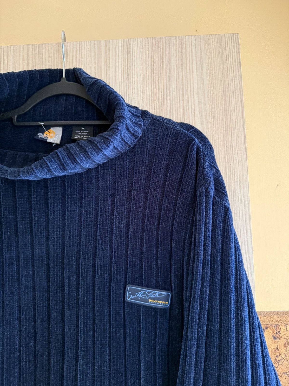 Southpole Vintage 90s Southpole Turtleneck Oversized Sweater Y2K Hype Size US M / EU 48-50 / 2 - 2 Thumbnail
