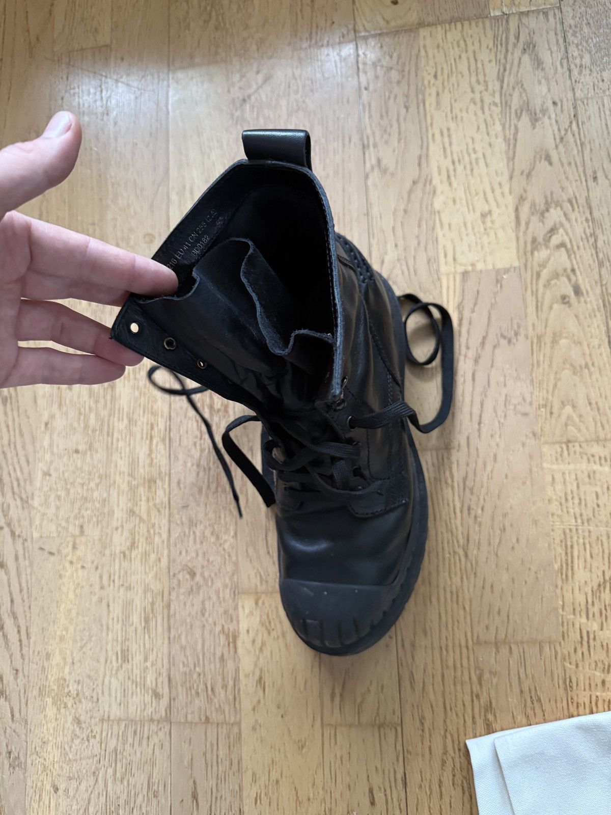 Acne Studios Acne Studios Trooper combat boots black Size US 8 / EU 41 - 2 Thumbnail