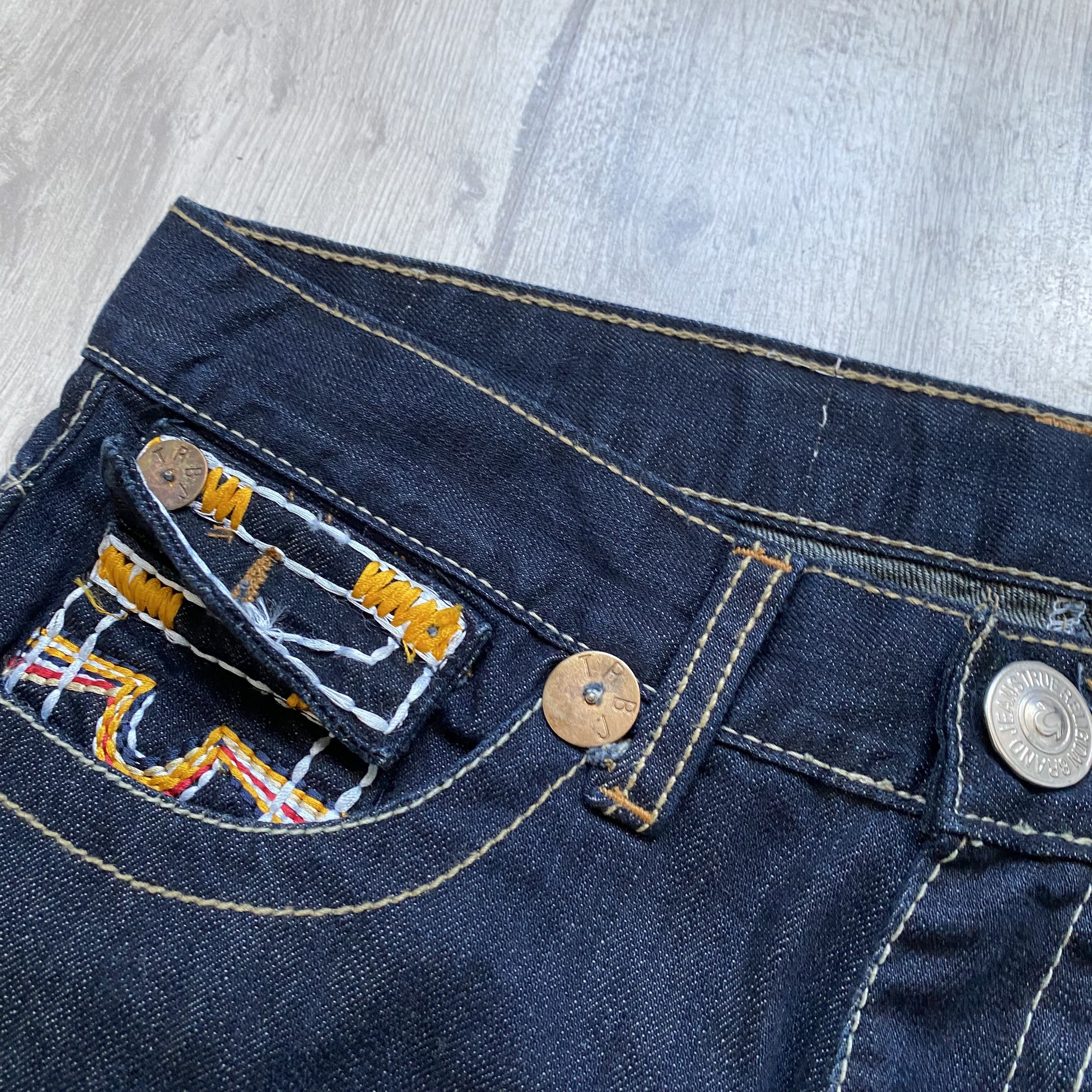 True Religion 👖 Vintage 2000s True Religion slim jeans Y2K Size US 31 - 12 Thumbnail