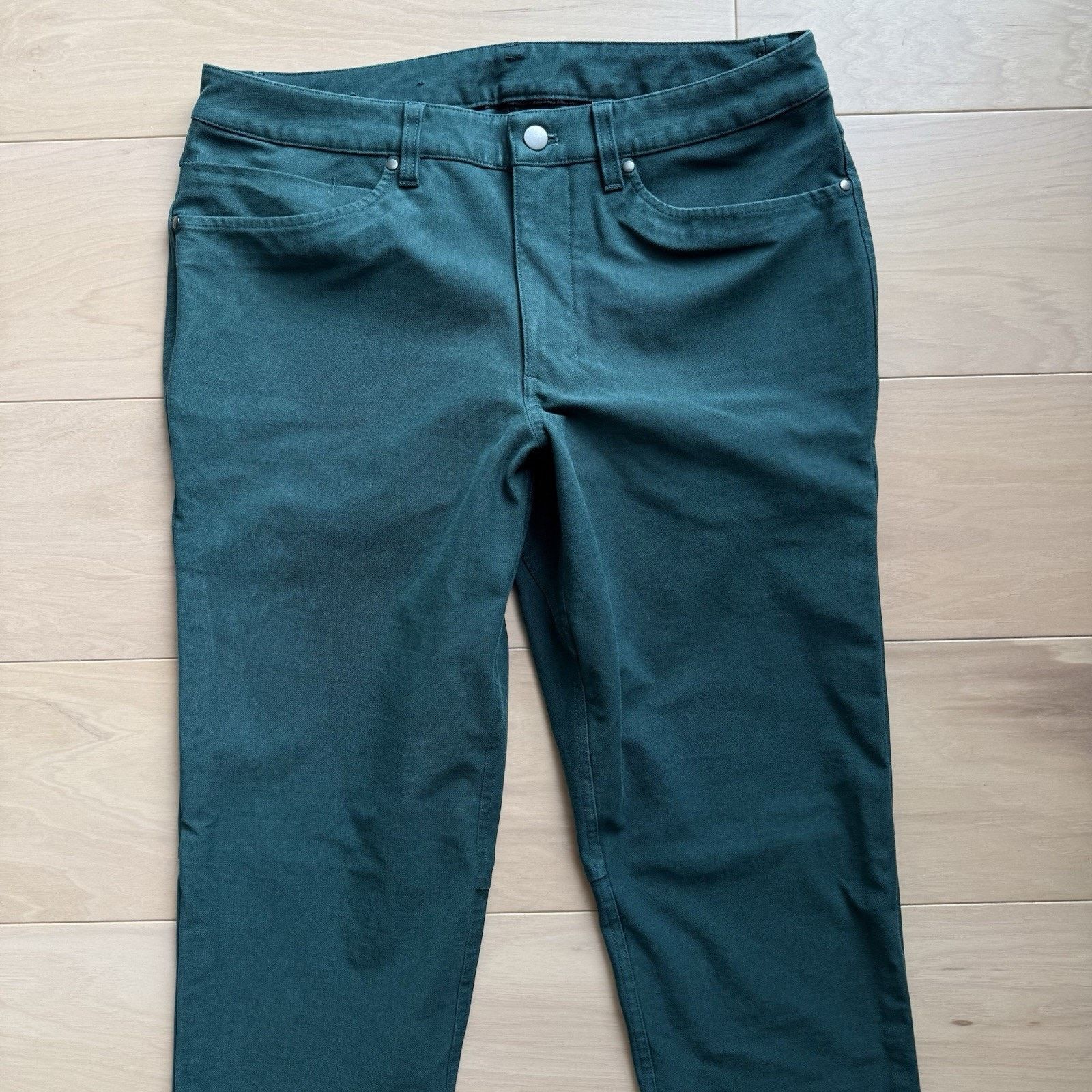 Lululemon Lululemon ABC Pants 32 Green Canvas Athleisure Golf Surge Size US 32 / EU 48 - 3 Thumbnail