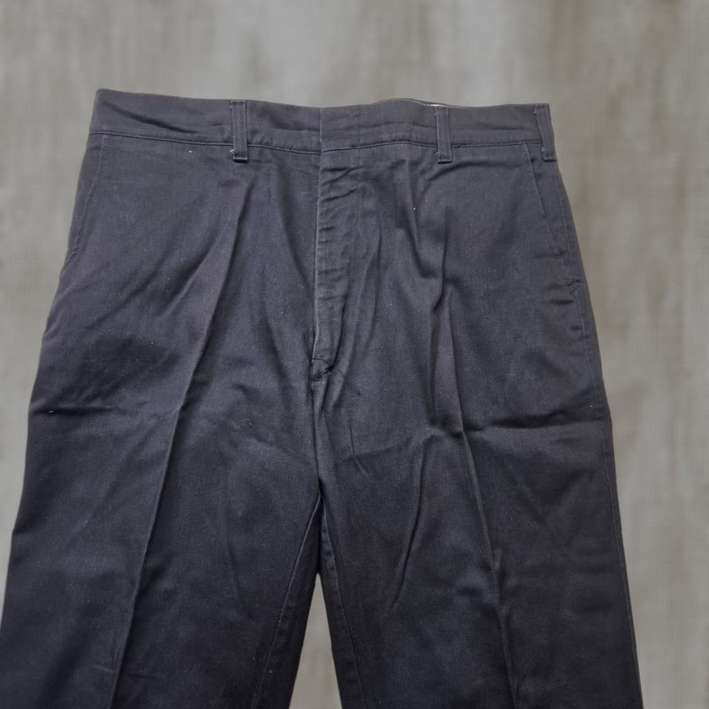 Vintage TOPPS Fire Resistant Safety Apparel Navy Blue Work Pants Adult Men's 38 x 30 - Pants, Mens, 38x30, Navy, Fire Resistant, TOPPS, Chino, Regular Fit Size US 38 / EU 54 - 1 Thumbnail