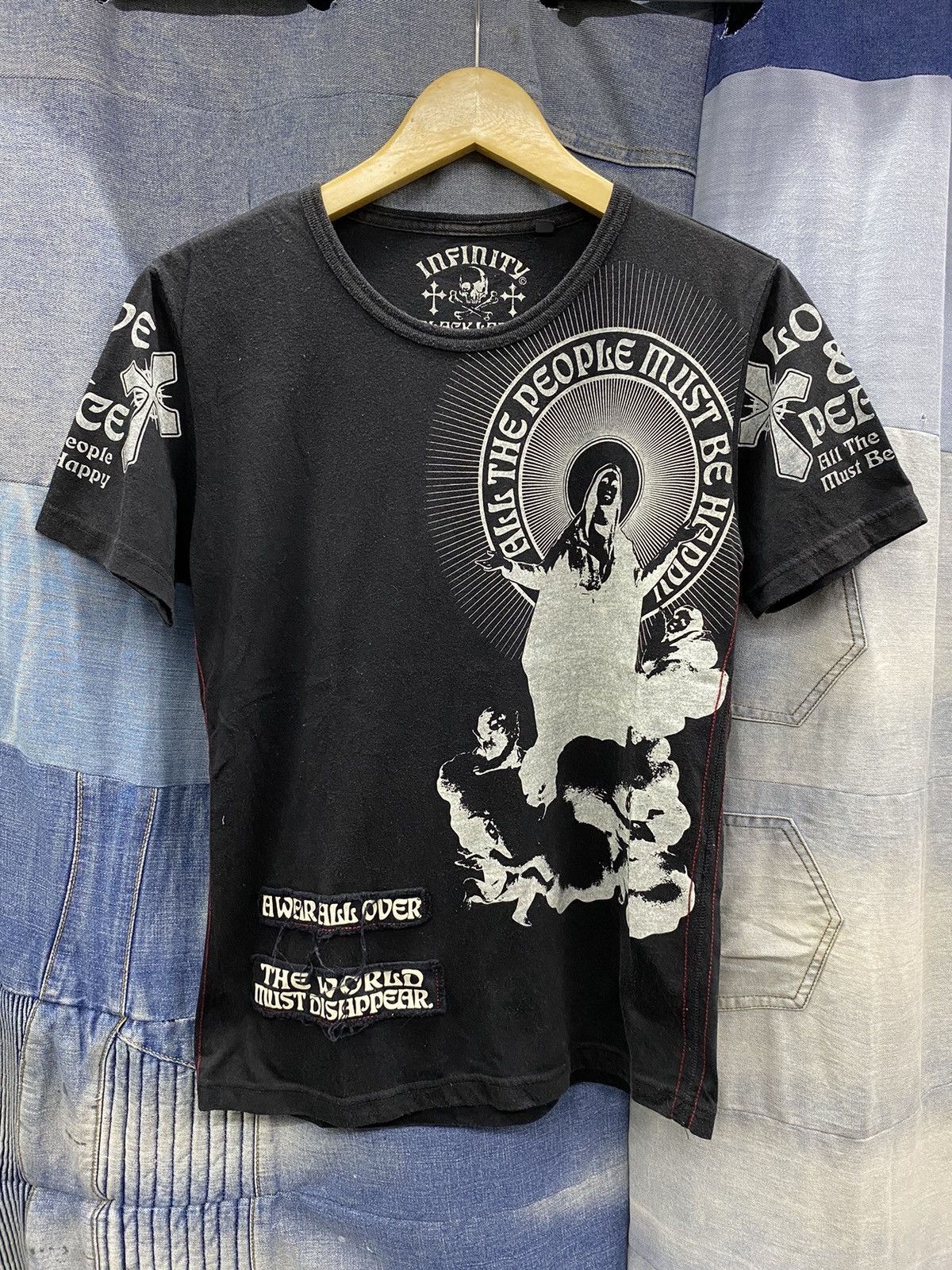 14th Addiction × Beauty Beast × Le Grande Bleu (L.G.B.) japanese brand infinity love & peace cross poem ifsx lgb ch Size US S / EU 44-46 / 1 - 1 Thumbnail