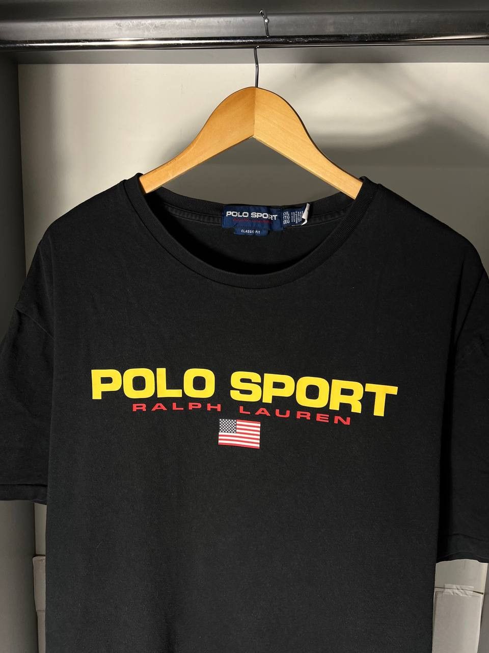 Polo Ralph Lauren VINTAGE POLO SPORT RALPH LAUREN RETRO T-SHIRT CASUAL 90s Y2K Size US XXL / EU 58 / 5 - 4 Thumbnail