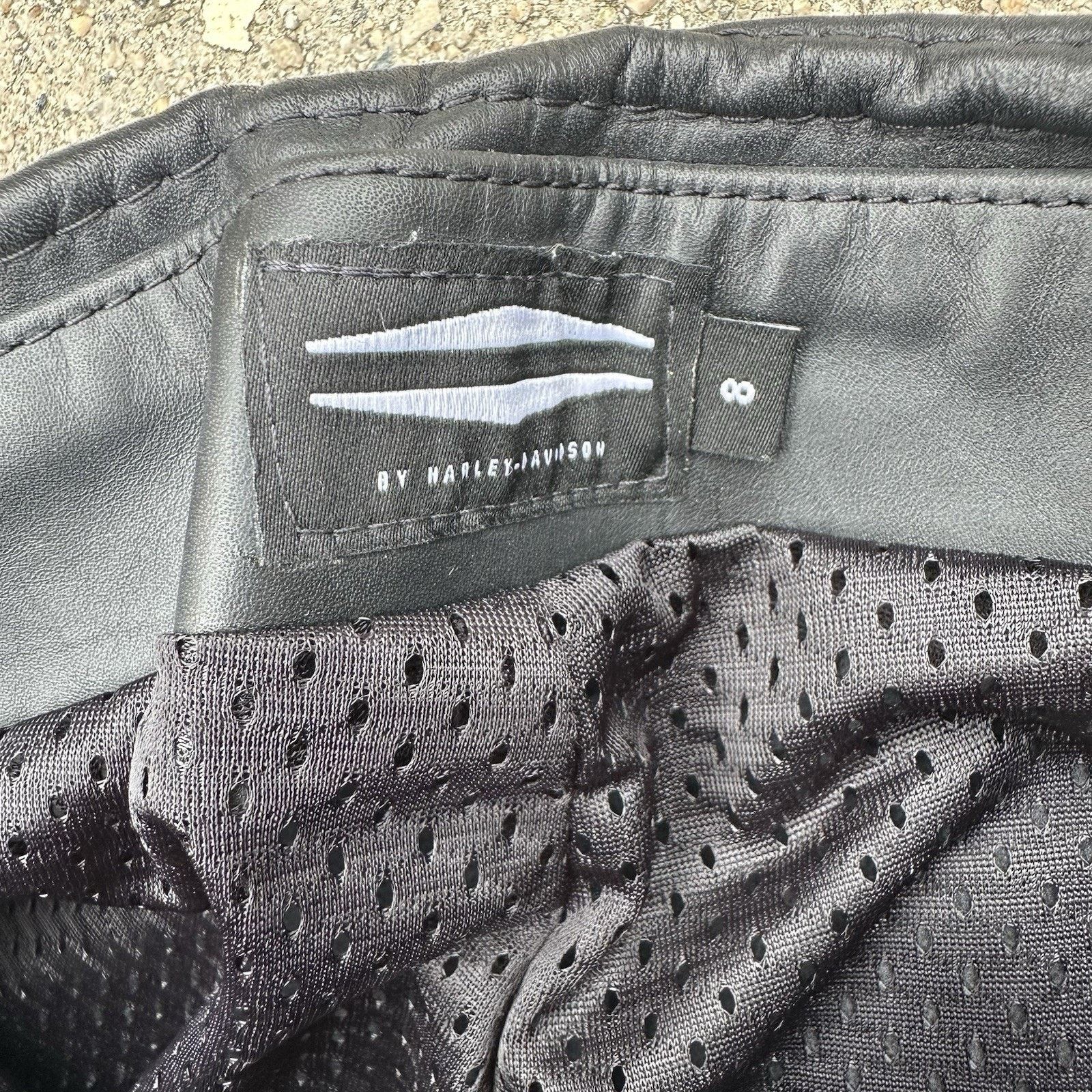Harley Davidson × Leather × Vanson Leathers NWT Harley Davidson x Vanson Black Leather Pants Size 8 Size 28" / US 6 / IT 42 - 7 Thumbnail
