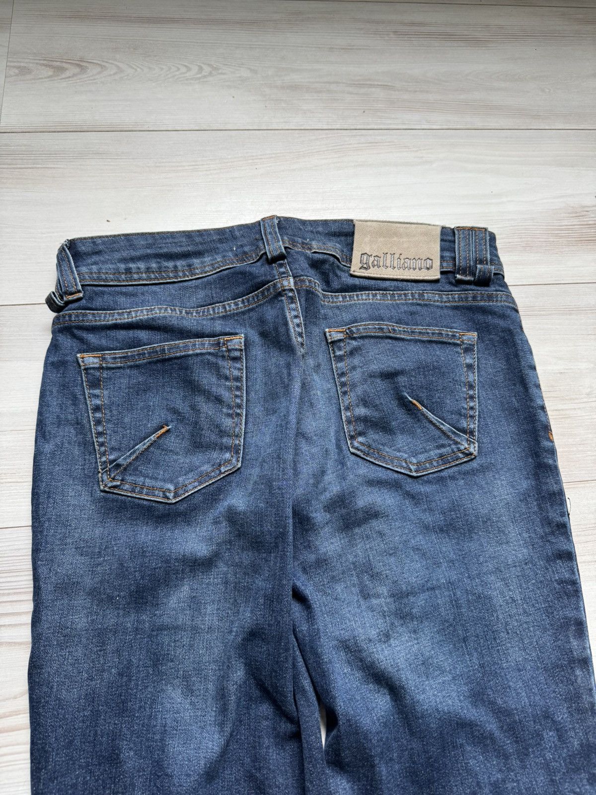 John Galliano John Galliano slim Jeans Italy Hedi slimane style Size US 29 - 18 Thumbnail