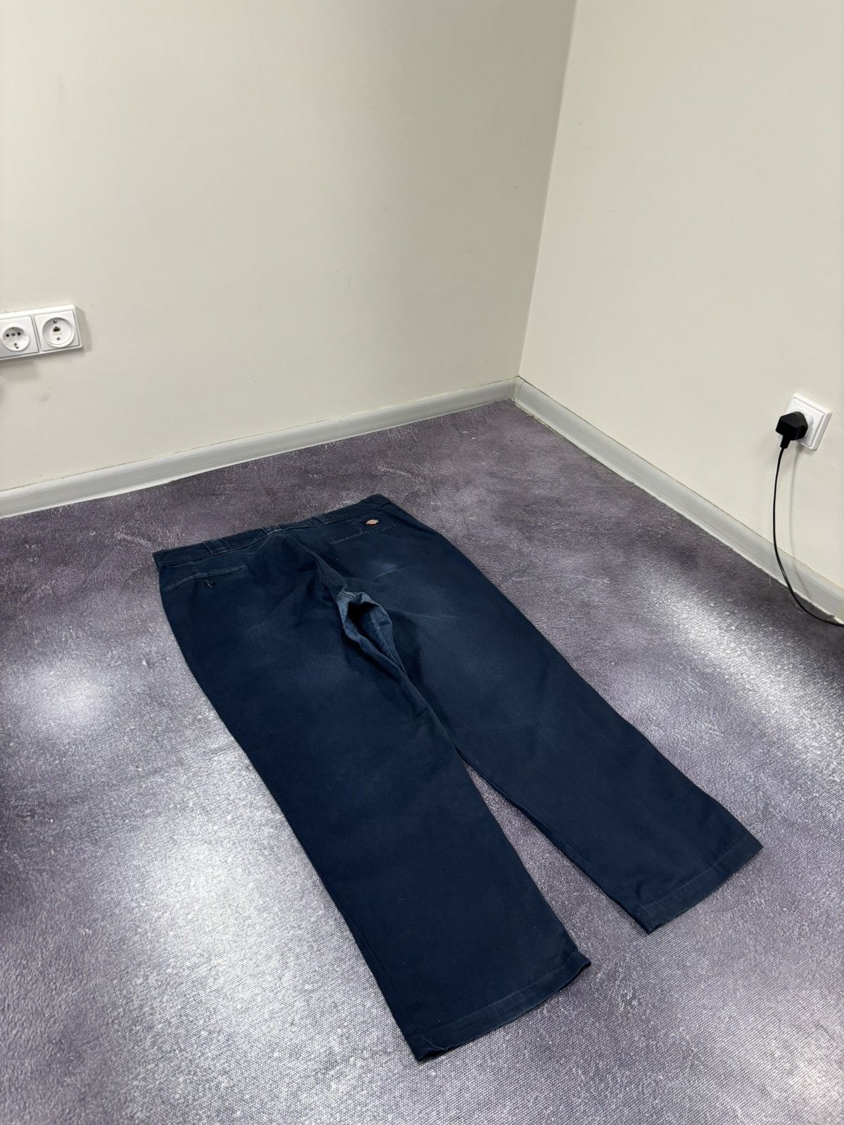 Dickies Vintage Dickies 874 Navy Work Hype Skate Baggy Pants Size US 40 / EU 56 - 3 Thumbnail