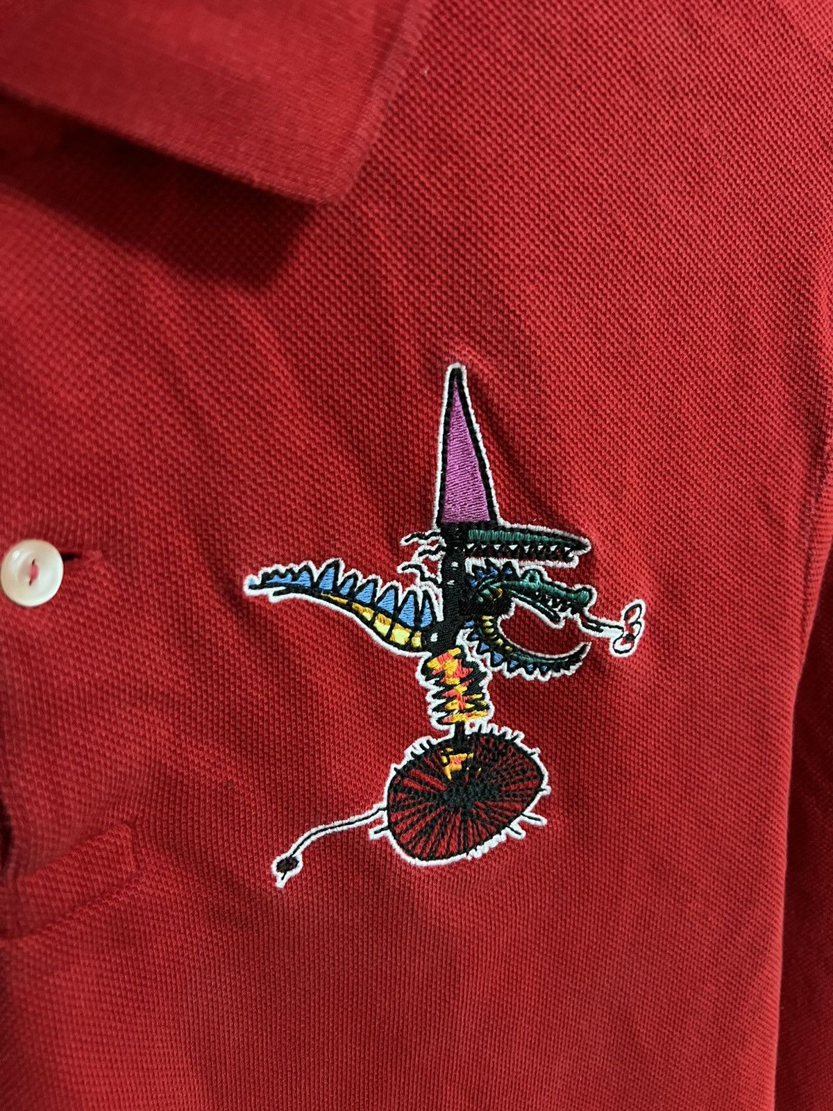 Lacoste Lacoste Jean Paul Goude Polo Shirt Long Sleeve Button Sz 4 Size US M / EU 48-50 / 2 - 3 Thumbnail