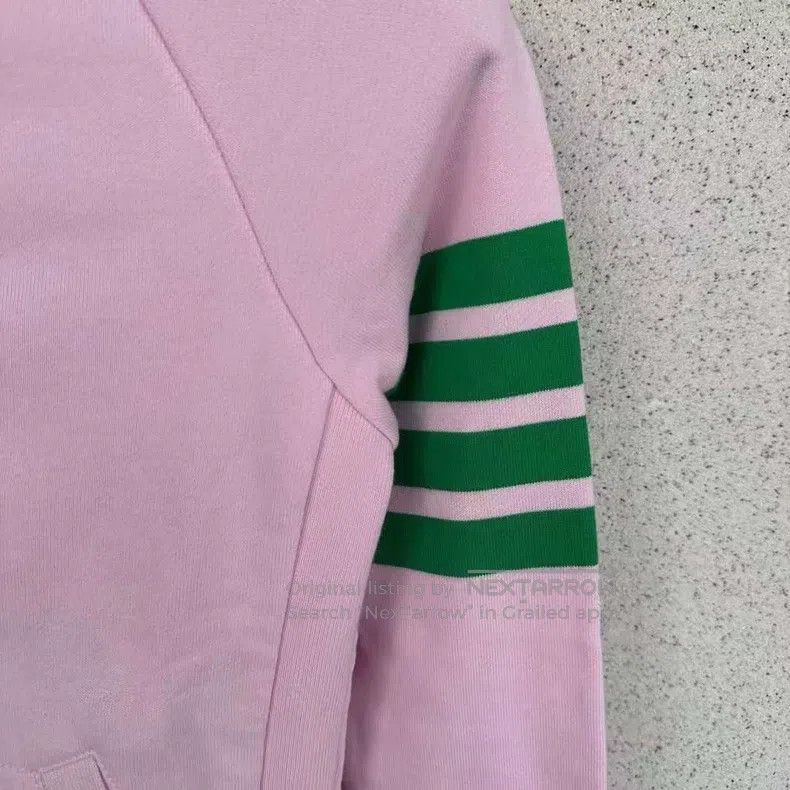 Thom Browne Thom Browne Pink Zip-Up Hoodie Size M / US 6-8 / IT 42-44 - 4 Thumbnail