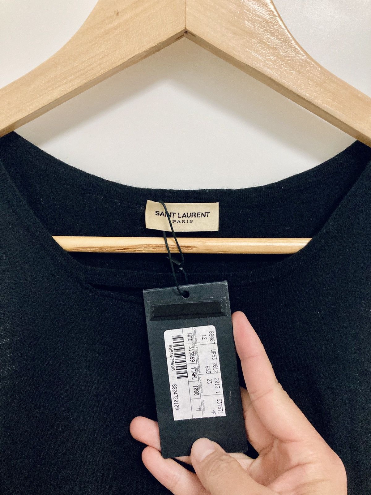 Saint Laurent Paris SAINT LAURENT PARIS BY HEDI SLIMANE 13SS DISTRESSED TANK Size US S / EU 44-46 / 1 - 5 Thumbnail