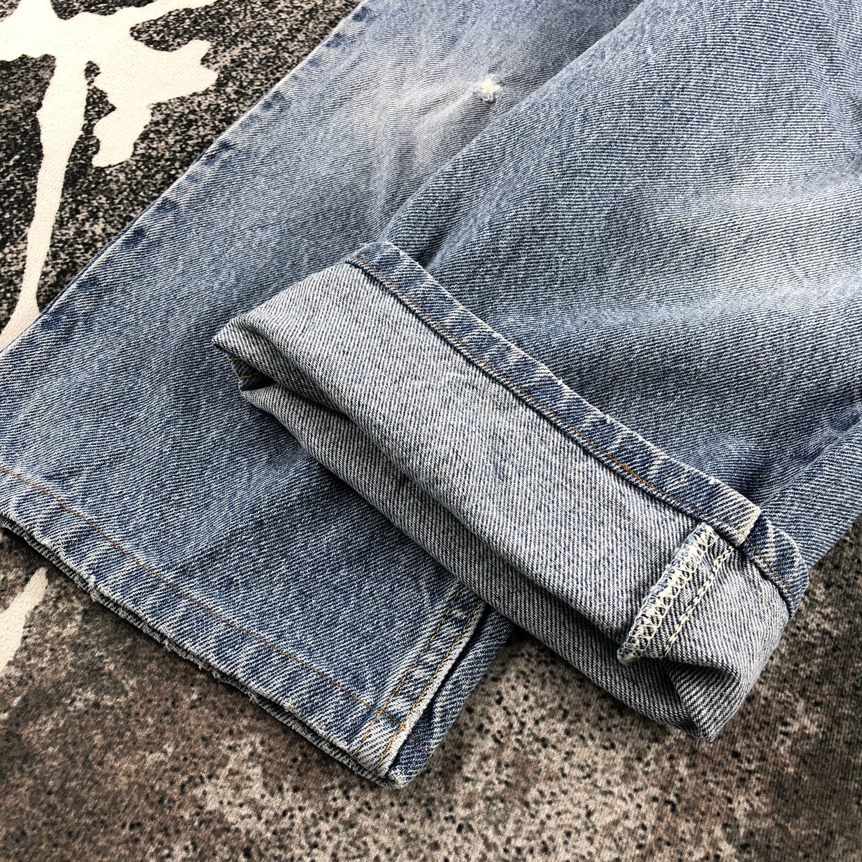 Levi's Vintage Levis 550 Jeans Blue Wash Size US 28 / EU 44 - 7 Thumbnail