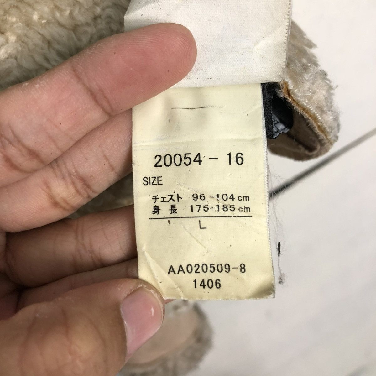 Alpha Industries 🔥VINTAGE SHEARLING SHERPA BIKER JACKET ALPHA INDUSTRIES Size US L / EU 52-54 / 3 - 24 Thumbnail