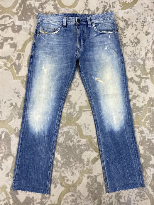 Hype Faded Blue Vintage Diesel Jeans 33x27 Denim- JN3708 | Grailed