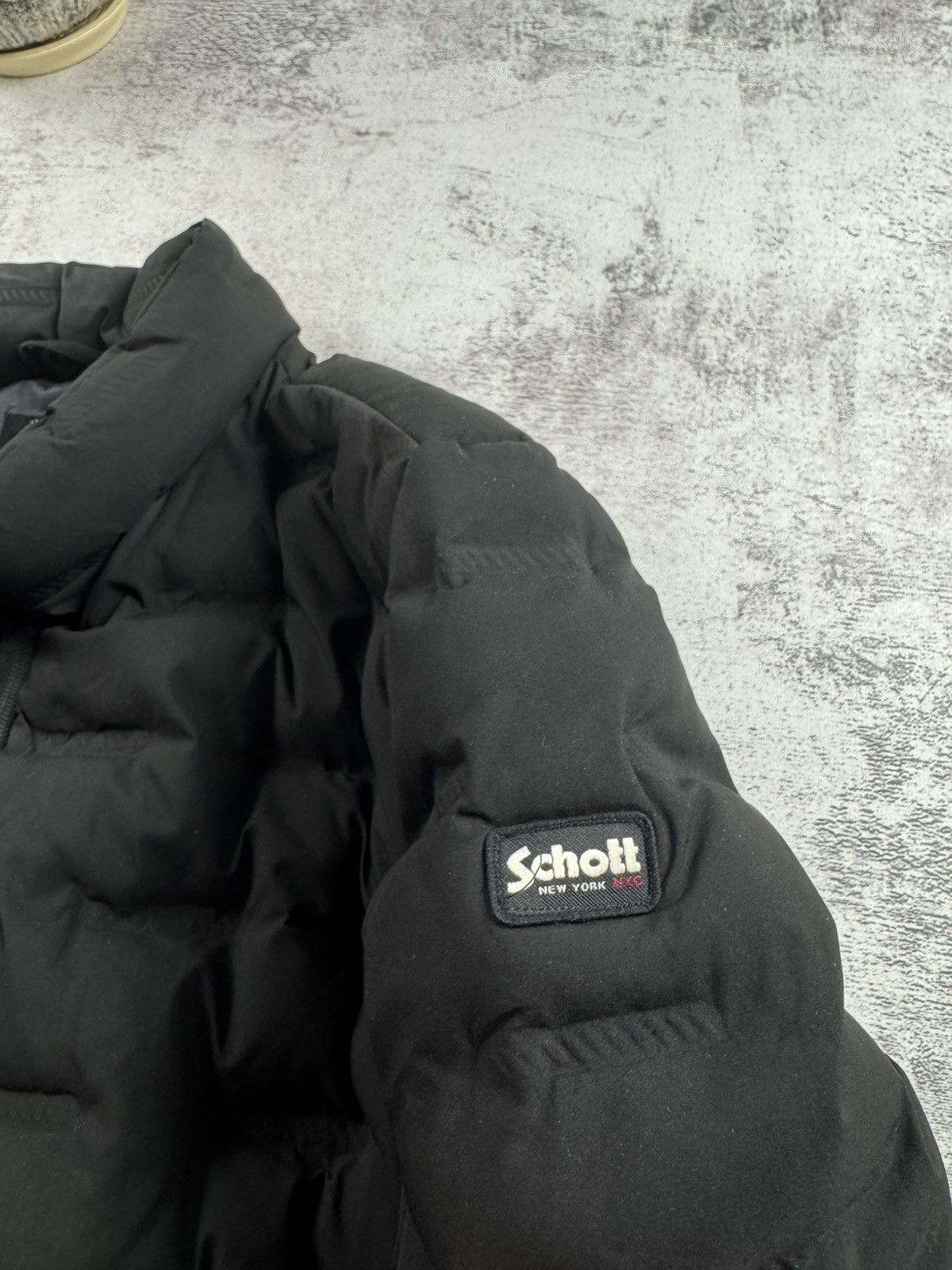 Schott Schott USA Flyers Army Intermediate Type-U Puffer Down Jacket Size US XXL / EU 58 / 5 - 8 Thumbnail