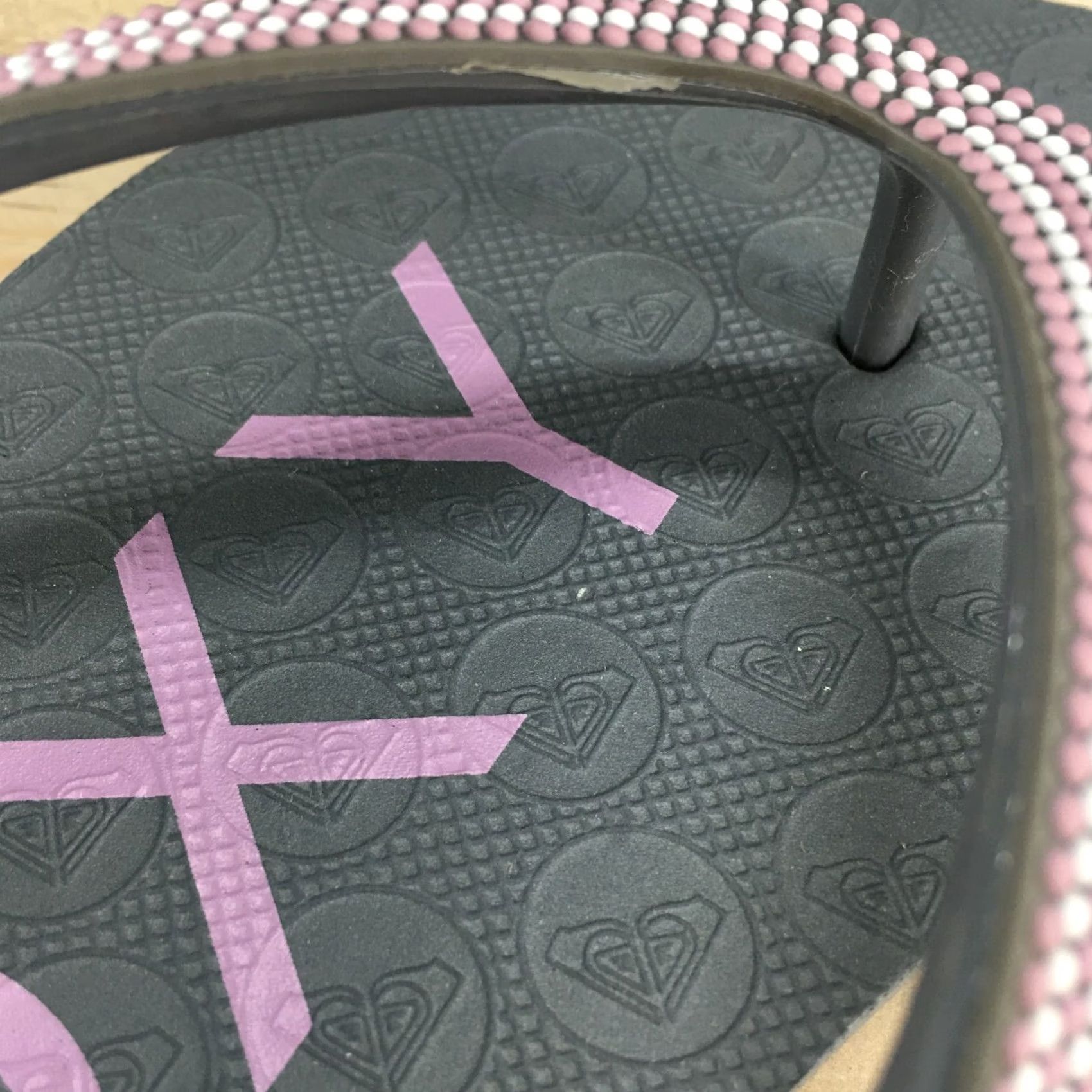 Vintage Roxy Sandals Women Flip Flop Gray Toe-Post Comfort Casual Classic Flats Size US 6 / IT 36 - 5 Thumbnail