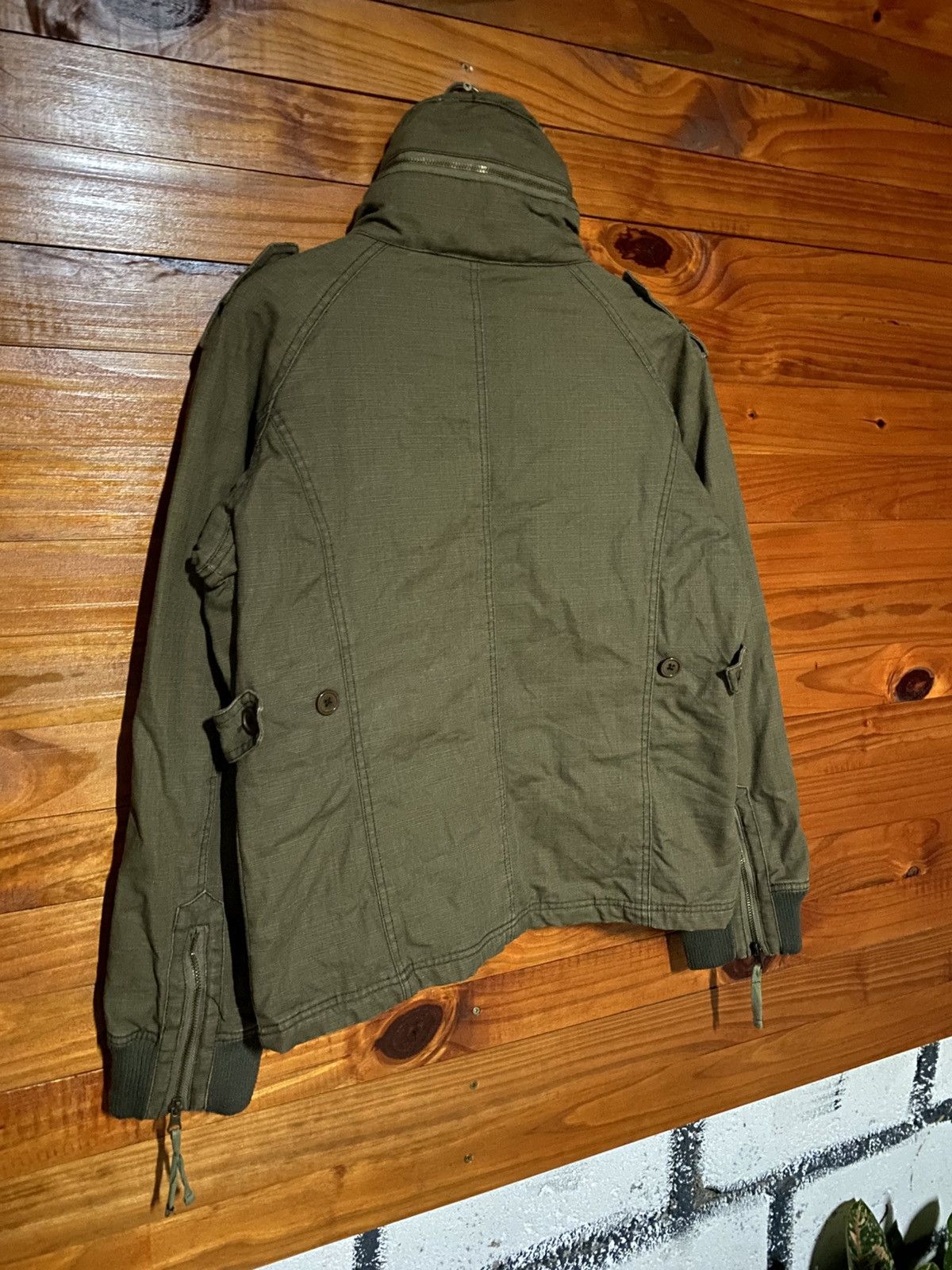 Japanese Brand La Master Olive Green Tactical Field Jacket | 2000s Japanese Size US M / EU 48-50 / 2 - 12 Thumbnail