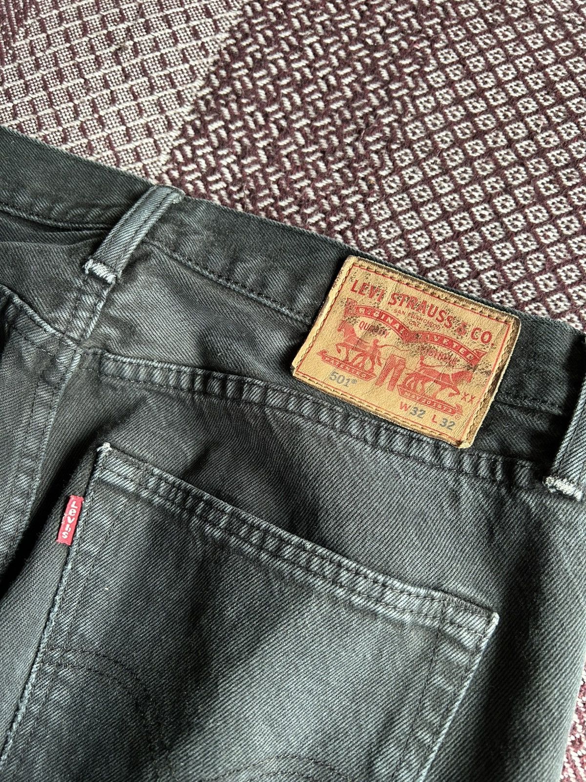 Levi's Levis 501 Distressed Thrashed Jeans Streetwear Style Size 32 Size US 32 / EU 48 - 5 Thumbnail