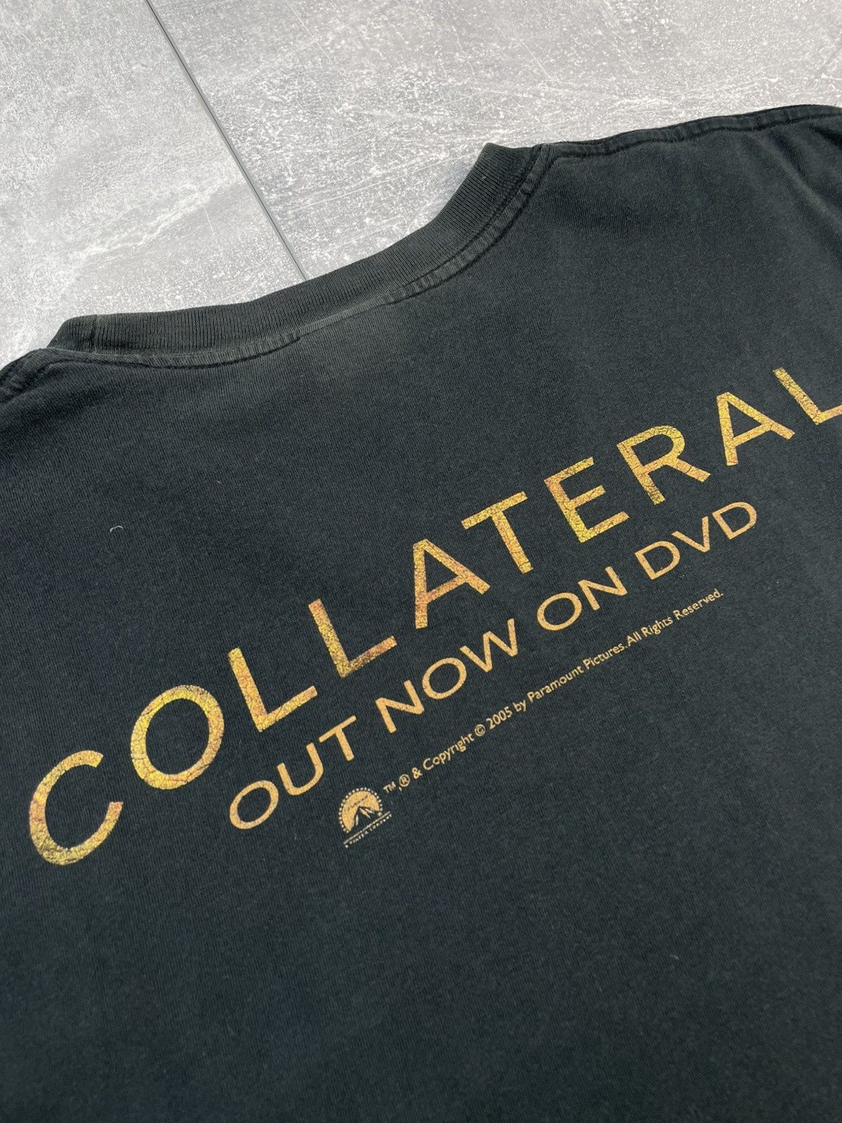 Vintage Vintage Movie Promo T-Shirt 2005 Tom Cruise Collateral Size US L / EU 52-54 / 3 - 5 Thumbnail