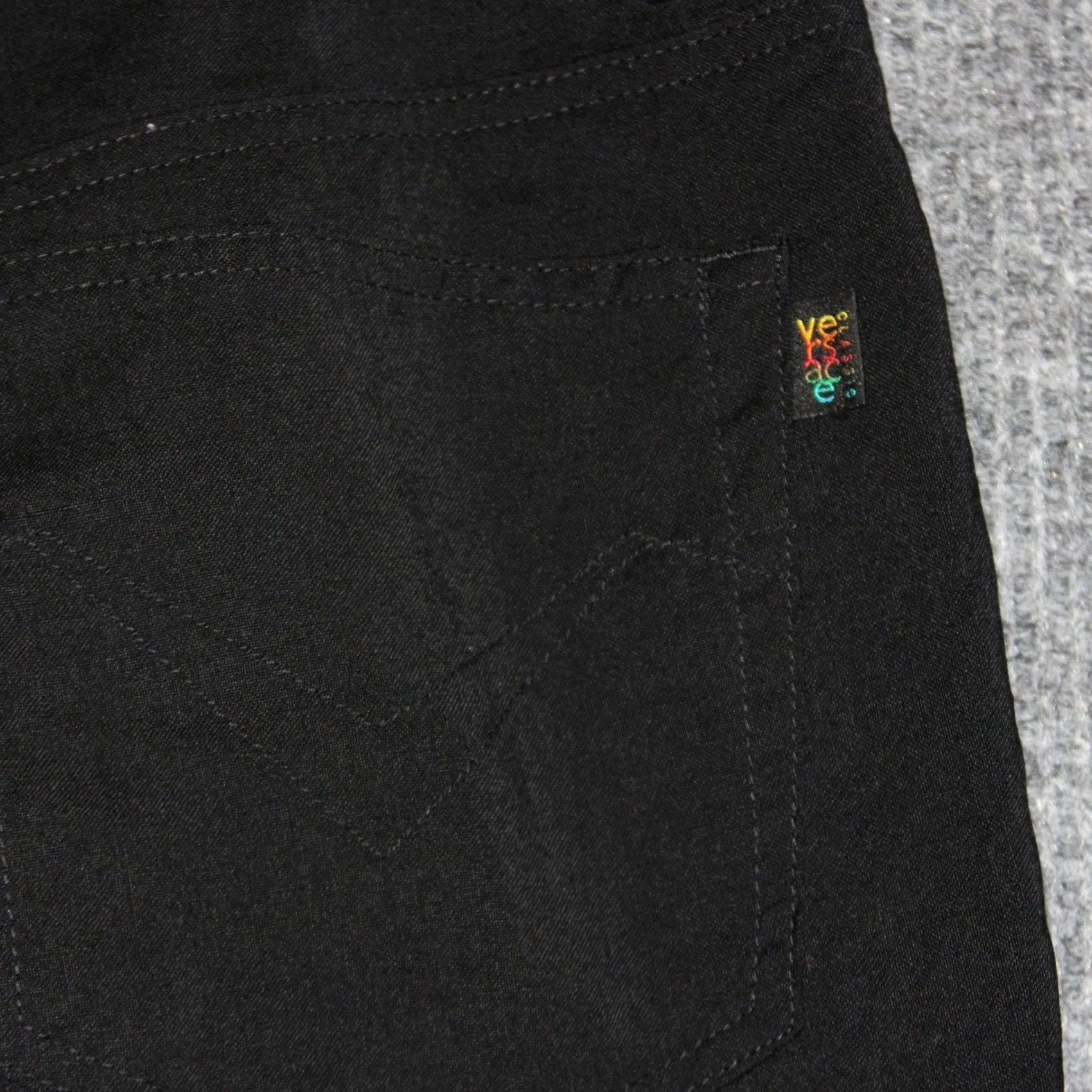 Versace Versace Classic Dress Pants Trousers Italy Size 42 Black Virgin Wool VTG Men's Size US 42 / EU 58 - 5 Thumbnail
