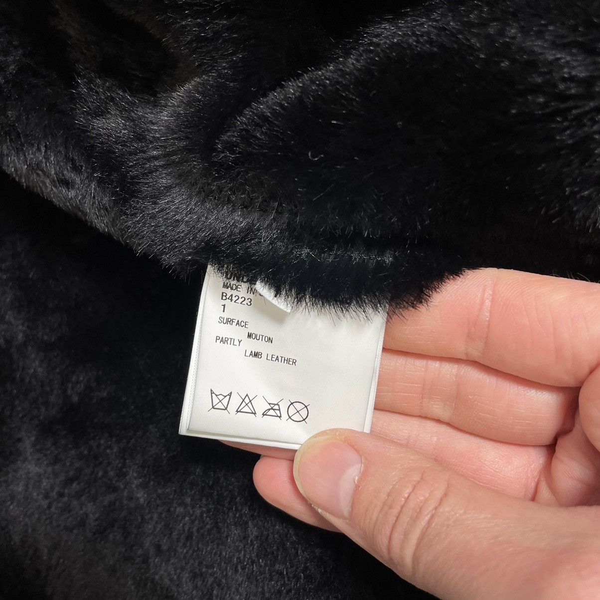 Undercover Black Suede + Shearling Biker Jacket Size US S / EU 44-46 / 1 - 12 Thumbnail