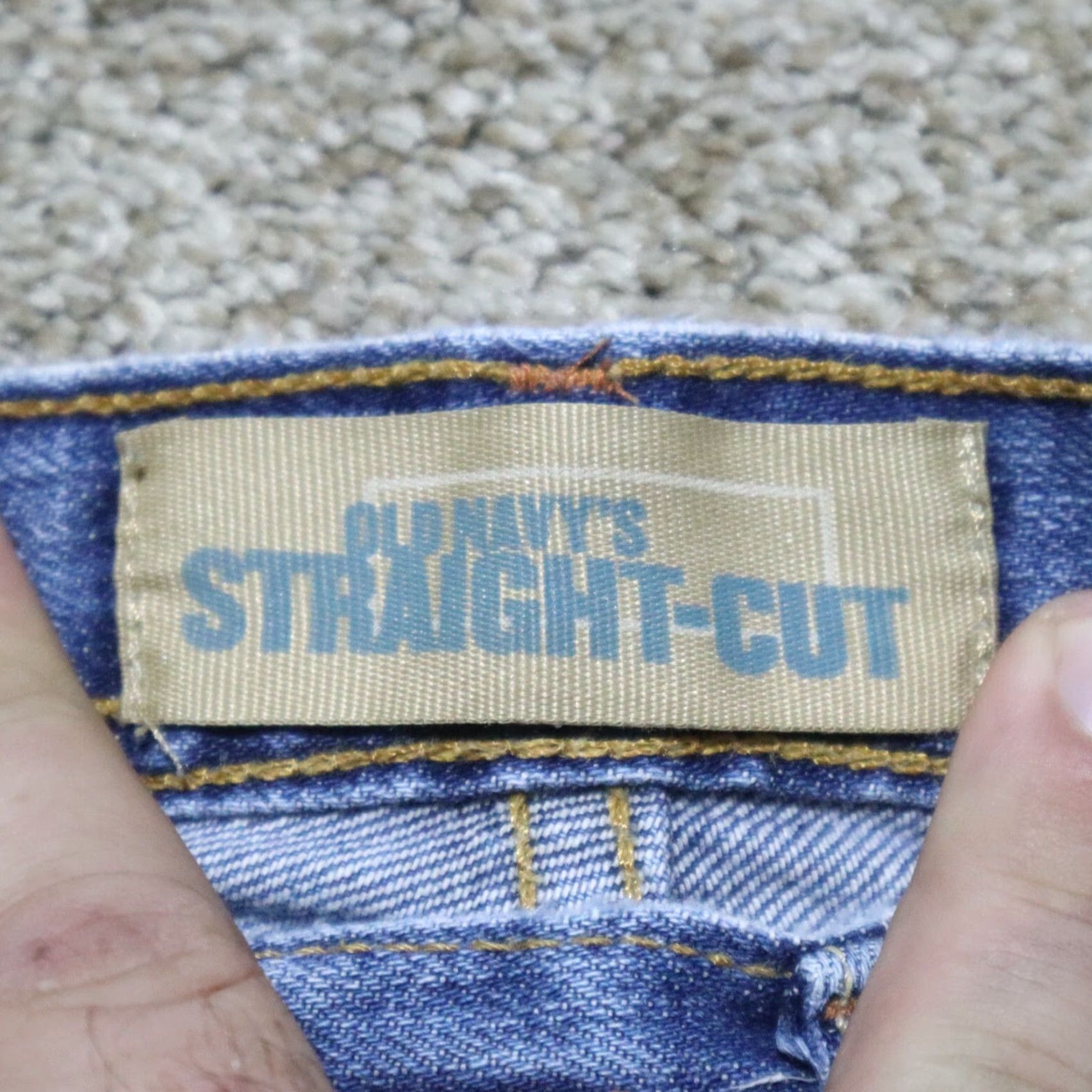 Old Navy Old Navy Jeans Pants Shirt Adult Men 30x30 Blue Cotton Straight 30 30 Inseam 30 Regular 30 In Regular Mens Classic Pockets Pants Size US 30 / EU 46 - 2 Thumbnail