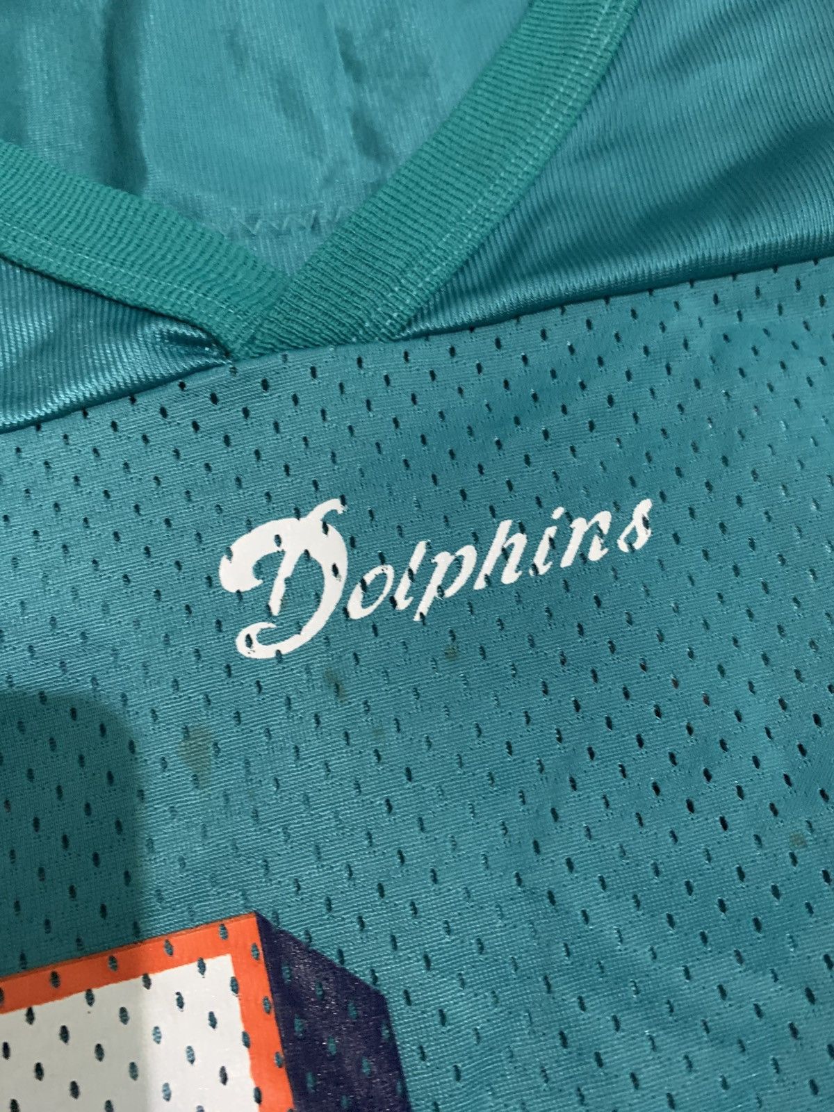 NFL × Vintage Vintage miami dolphins NFL zach thomas jersey by champion Size US XL / EU 56 / 4 - 5 Thumbnail