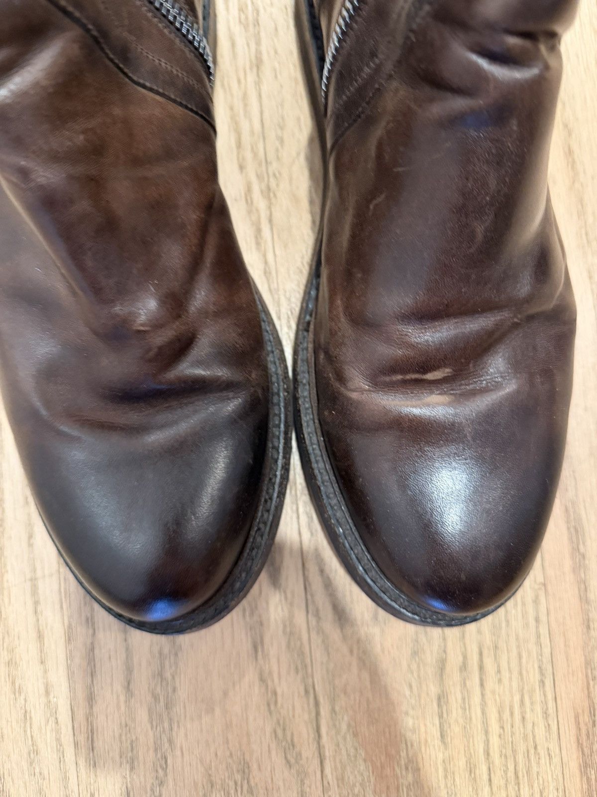 Zip Up Boots