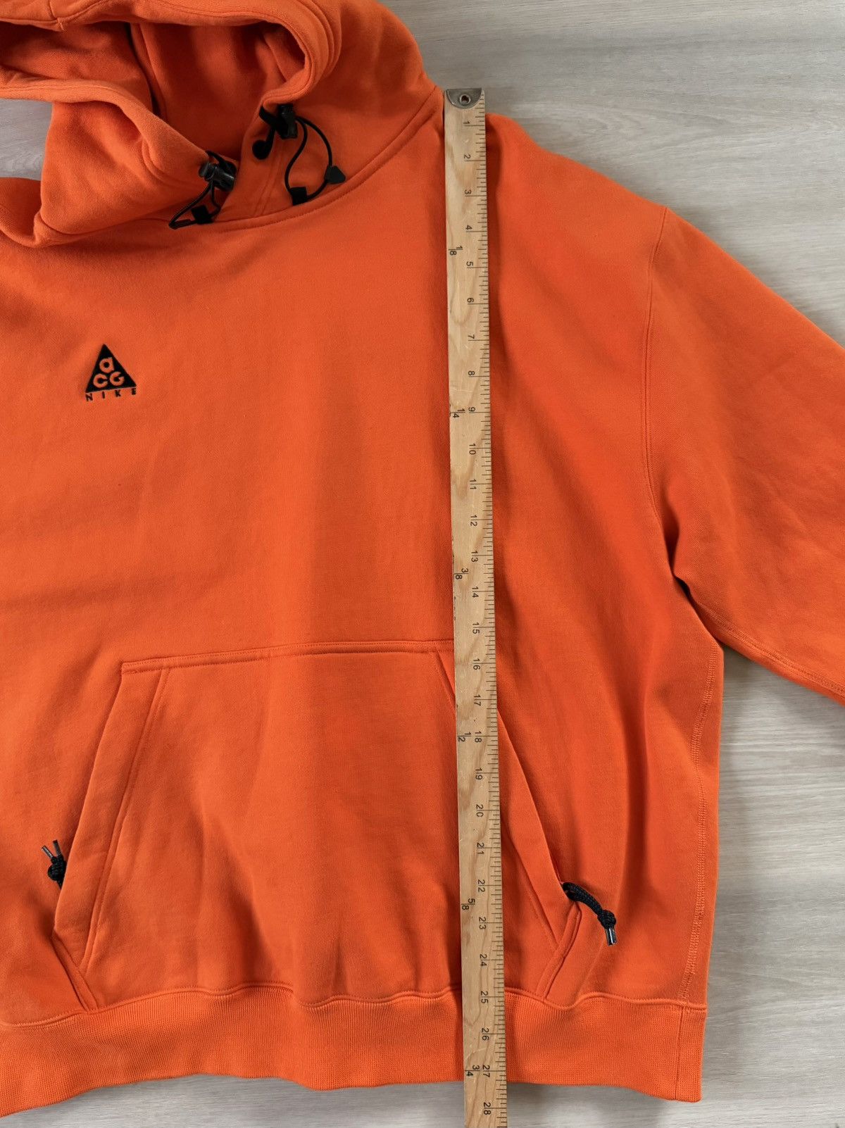 Nike Nike ACG Pullover Hoodie Sweatshirt Safety Orange Sz L *** Size US L / EU 52-54 / 3 - 8 Thumbnail