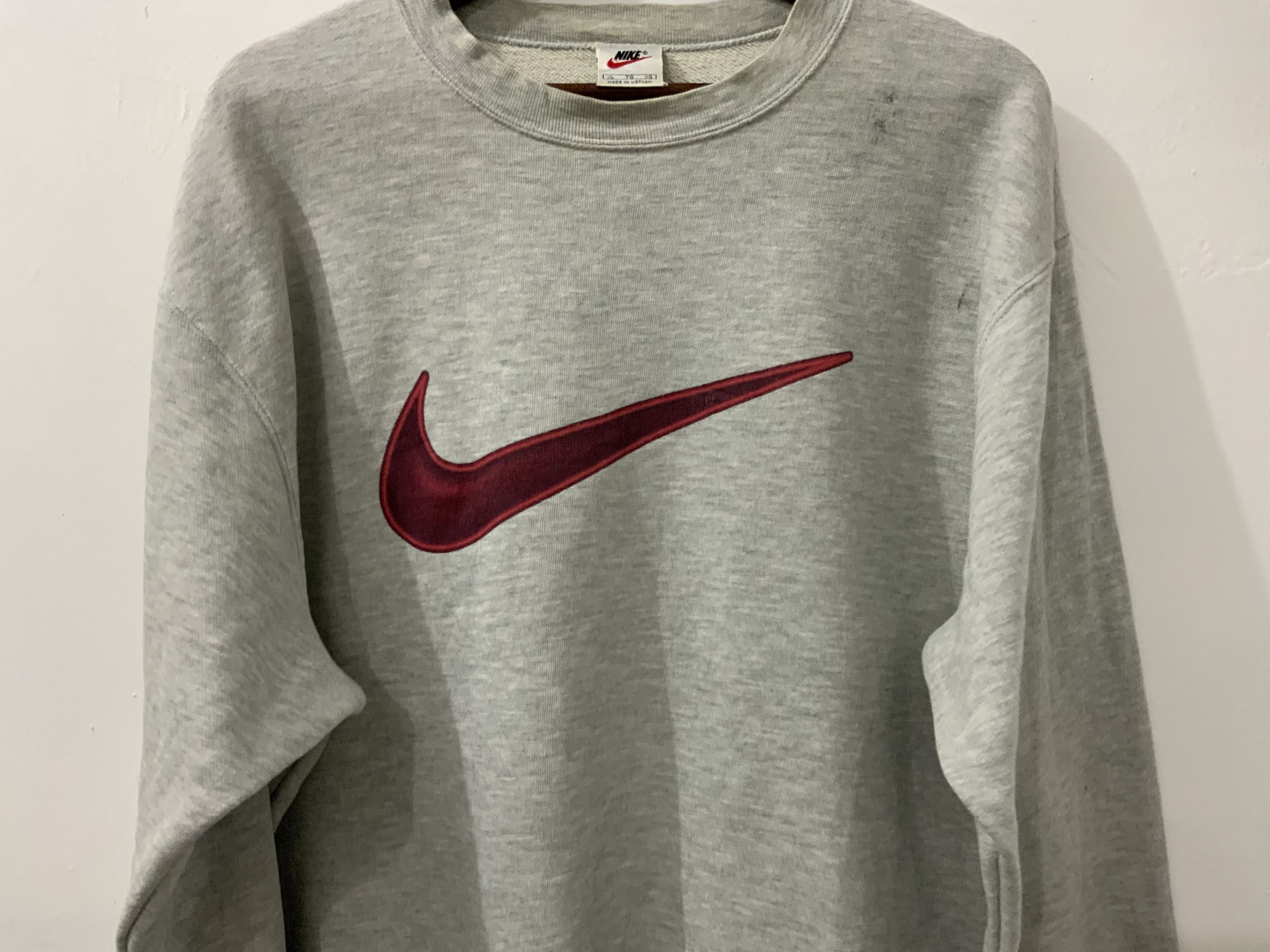 Nike Vintage Nike Swoosh Sweatshirt Size US XL / EU 56 / 4 - 5 Thumbnail