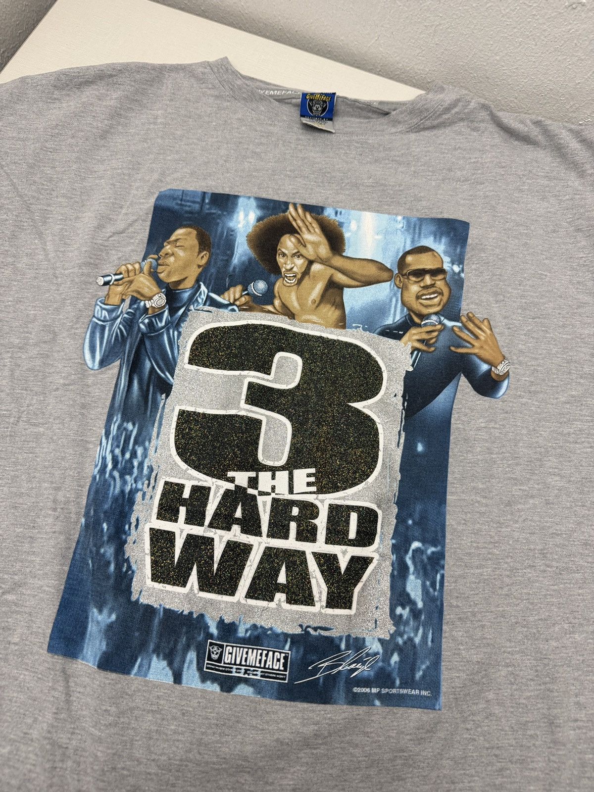 Rap Tees Vintage Y2K Give Me Face 2000s The Hard Way 3 Rap Tee 3XL Size US XXL / EU 58 / 5 - 3 Thumbnail