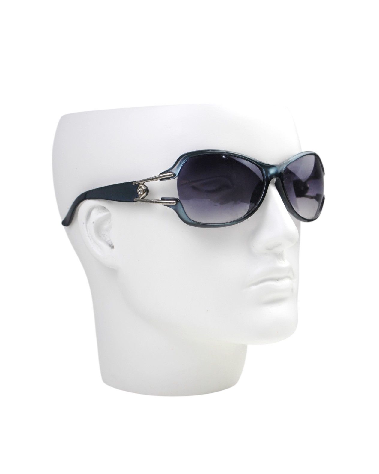 Vintage 2000S LANGTEMENG PURPLE OMBRE LENSES OVAL SUNGLASSES Size ONE SIZE - 4 Thumbnail