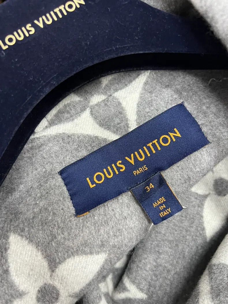 Louis Vuitton Louis Vuitton Half Zip Inside Full Logo Patchwork Hooded S Size XXS / US 00 / IT 34 - 5 Thumbnail