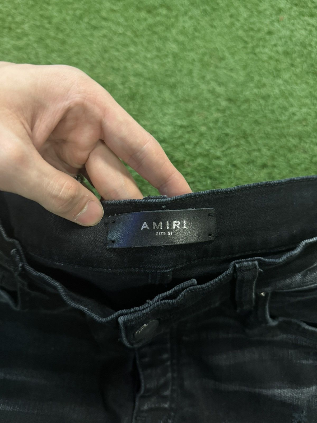 Amiri Amiri Black Jeans Size 31 Clean Condition Size US 31 - 10 Thumbnail