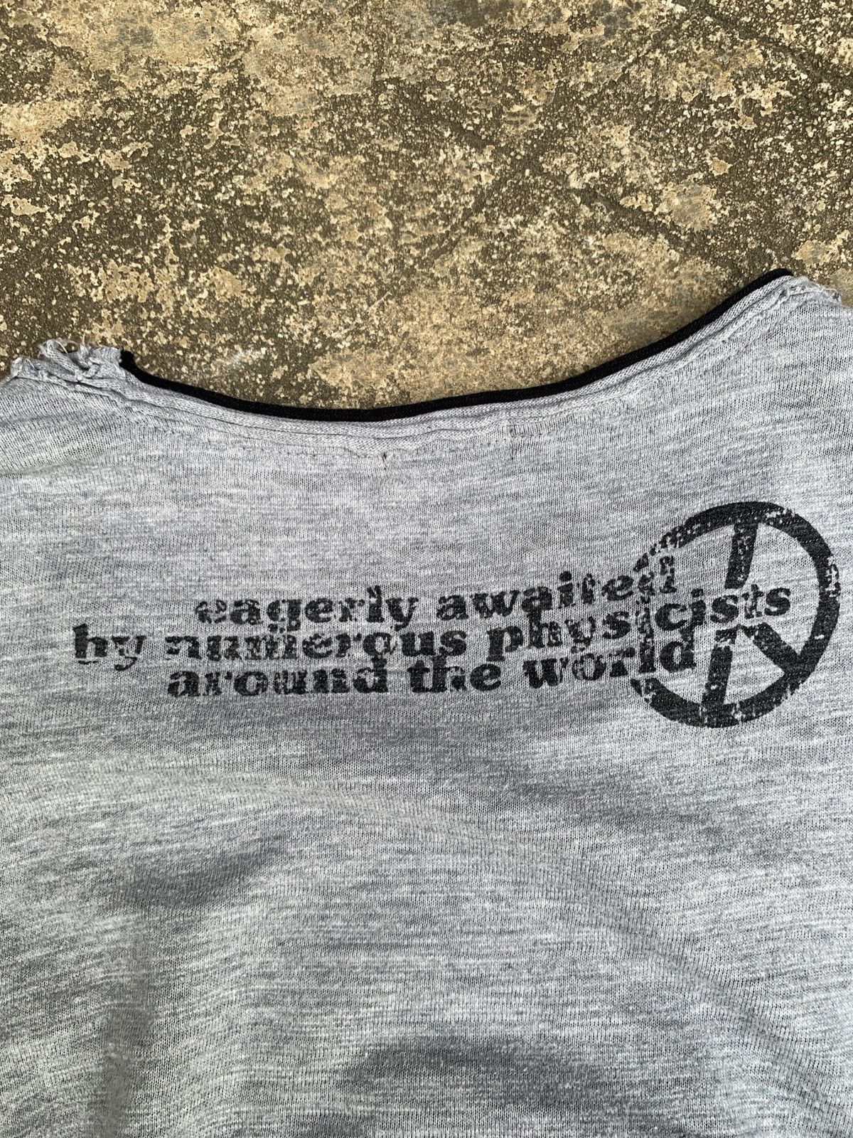If Six Was Nine × Japanese Brand y2k Sweet Agnes Peace Sign Poem Quotes Graphic Top Size M / US 6-8 / IT 42-44 - 9 Thumbnail