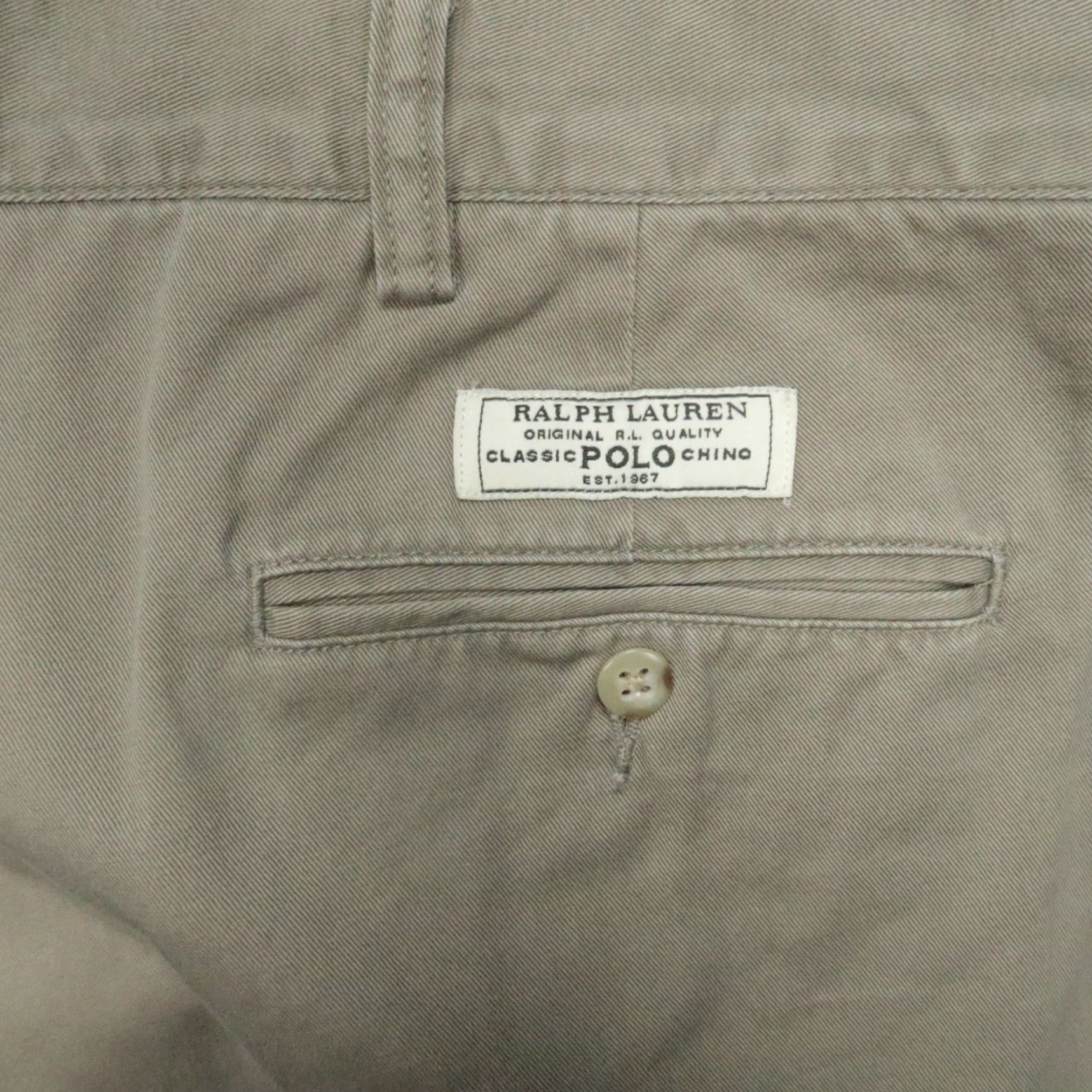 Polo Ralph Lauren Polo Ralph Lauren Pants Men 42x32 Brown Classic Fit Chino Pleated Cuffed NWT Vinyl? Size US XL / EU 56 / 4 - 6 Thumbnail