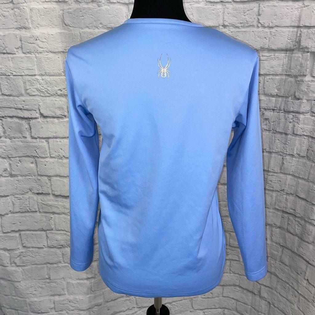 Spyder Spyder scoopneck dri fit activewear top blue sz XL women Size XL / US 12-14 / IT 48-50 - 8 Thumbnail