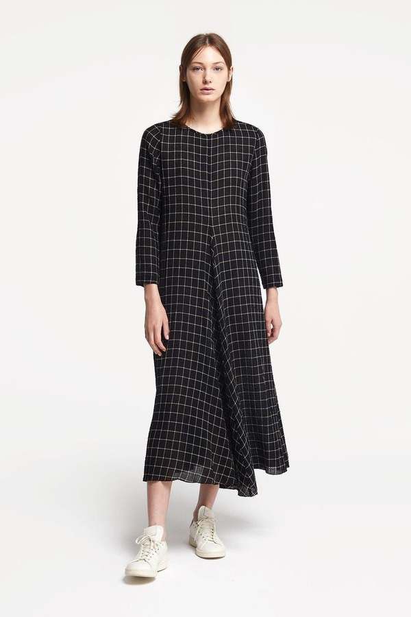 Other POMANDERE Windowpane Midi Dress Size M / US 6-8 / IT 42-44 - 2 Thumbnail