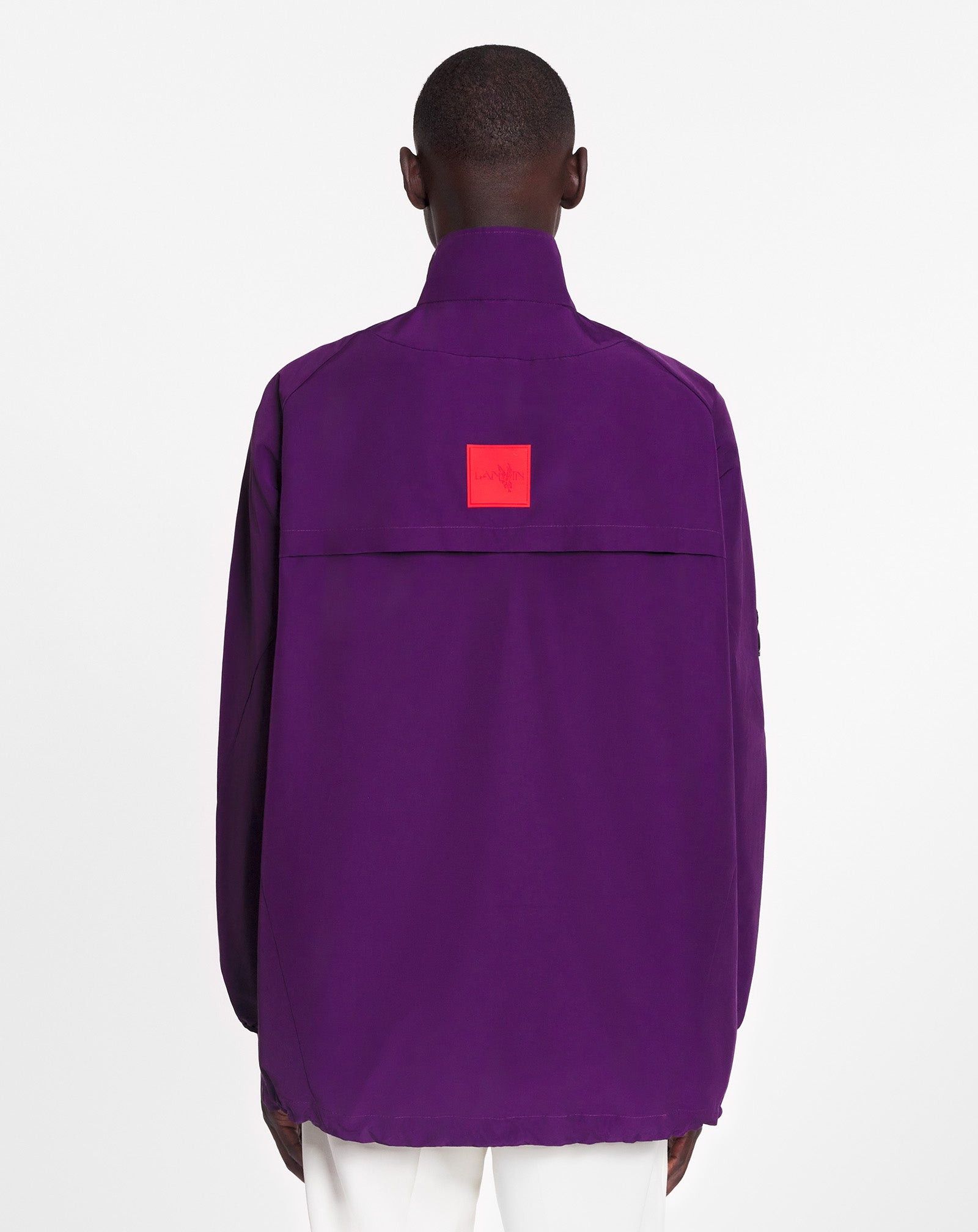 Lanvin o1mle0825 Windbreaker With Zipper Jacket in Purple Size US XXL / EU 58 / 5 - 4 Thumbnail