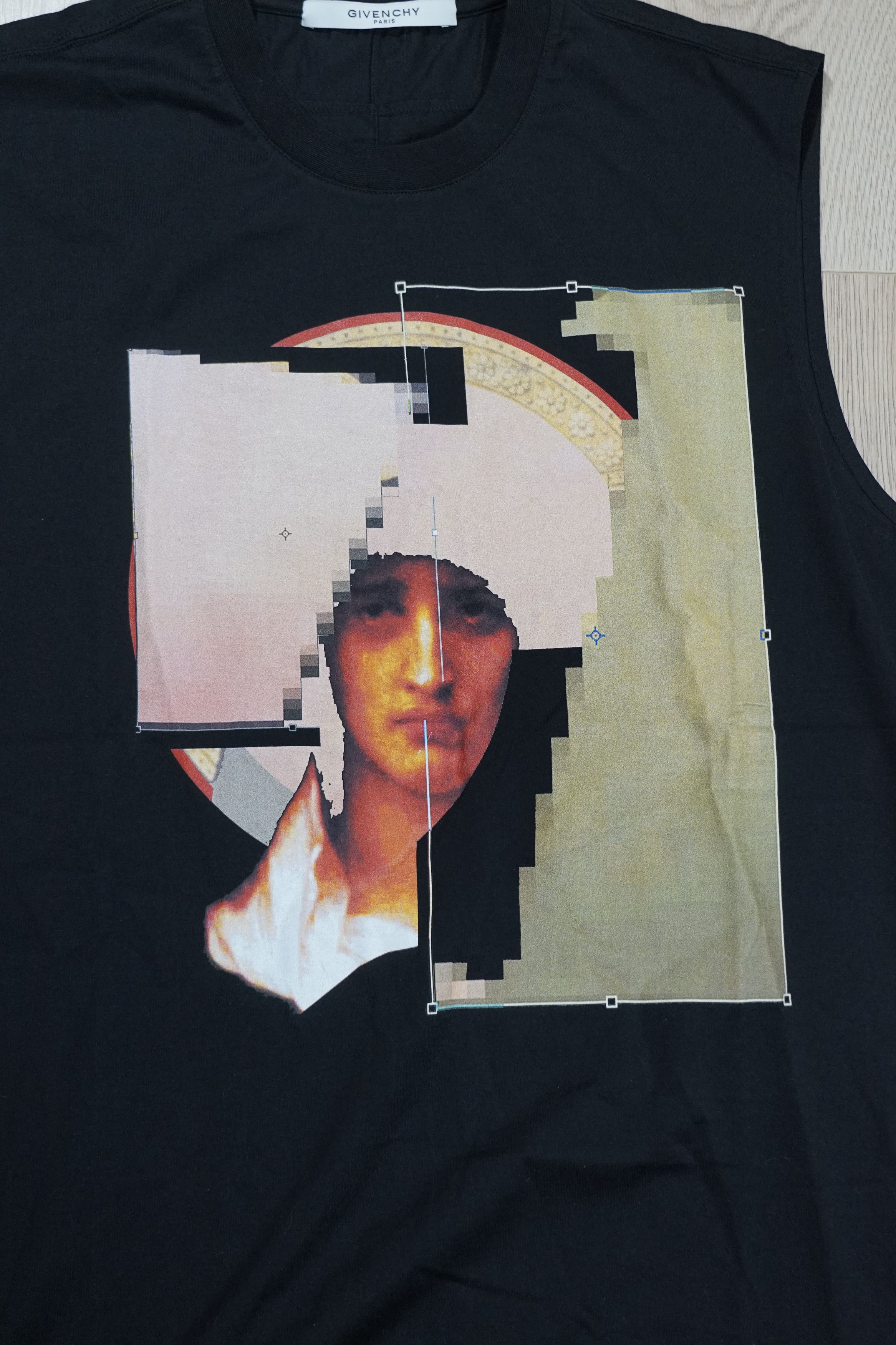 Givenchy FW16 TISCI GIVENCHY MADONNA PIXEL GLITCH ABSTRACT Size US M / EU 48-50 / 2 - 6 Thumbnail