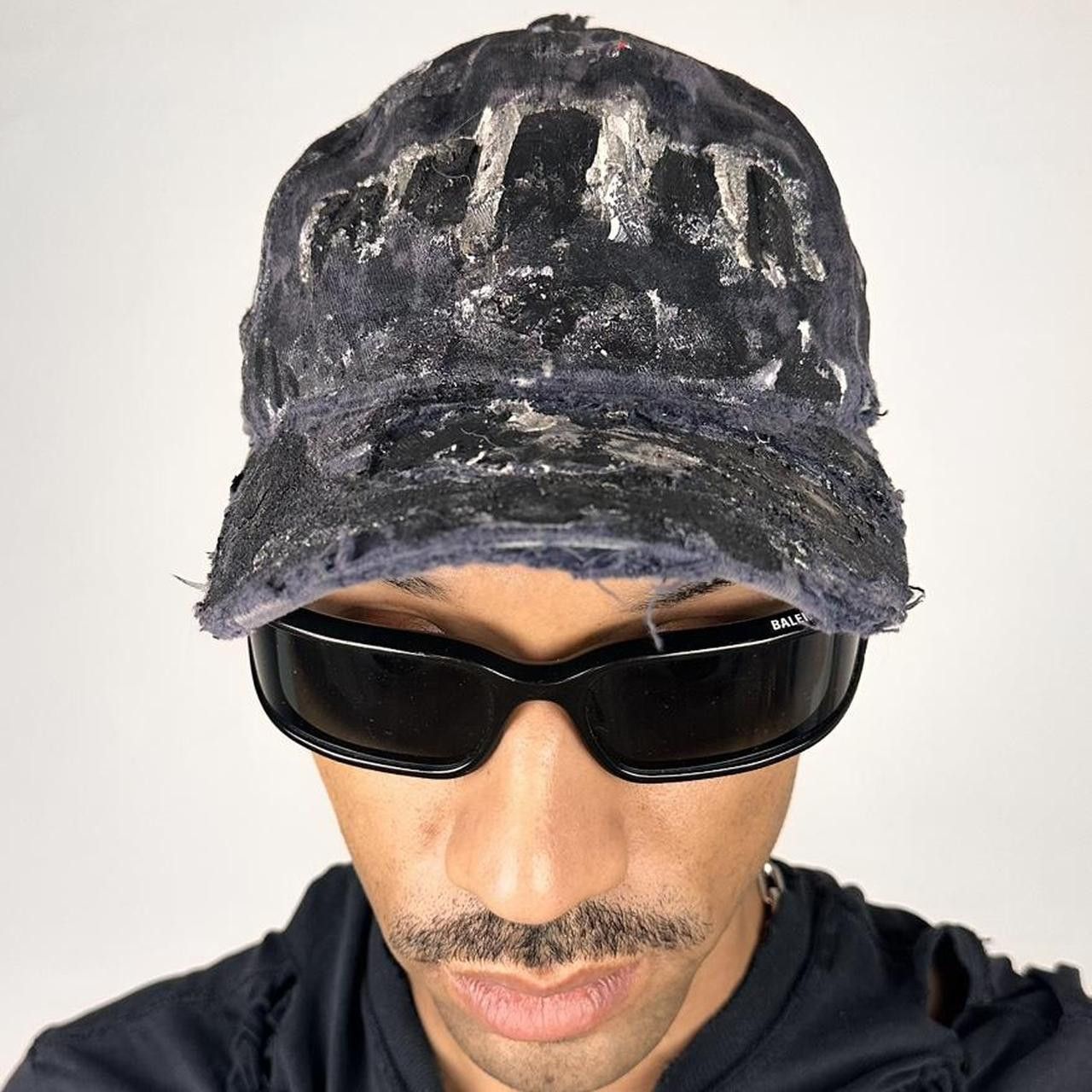 Other ASTROBOI* 'Property Of' Navy Painted Fitted Cap Size ONE SIZE - 6 Thumbnail