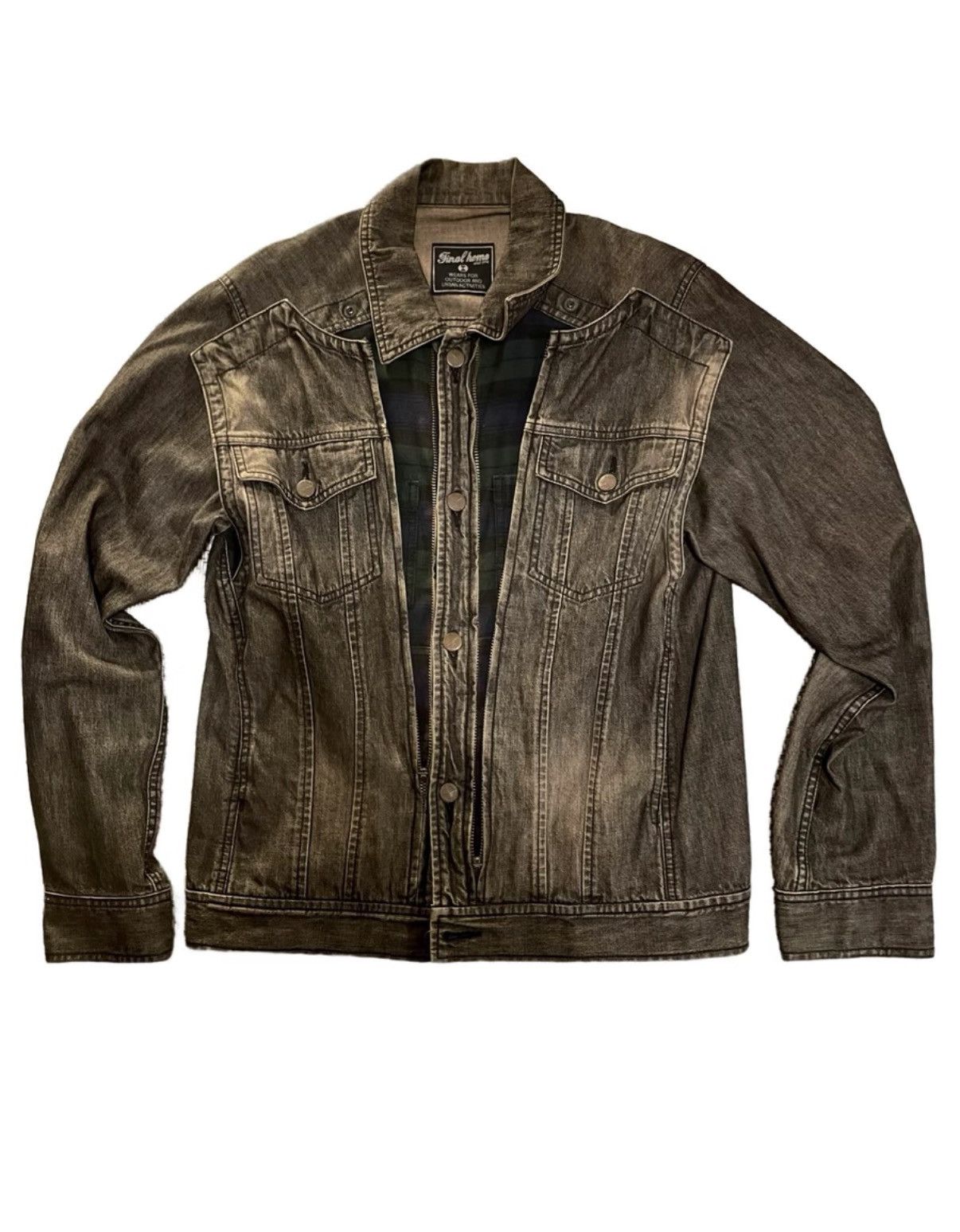 Final Home Final Home Deconstructed Denim Jacket K24 Size US M / EU 48-50 / 2 - 1 Thumbnail